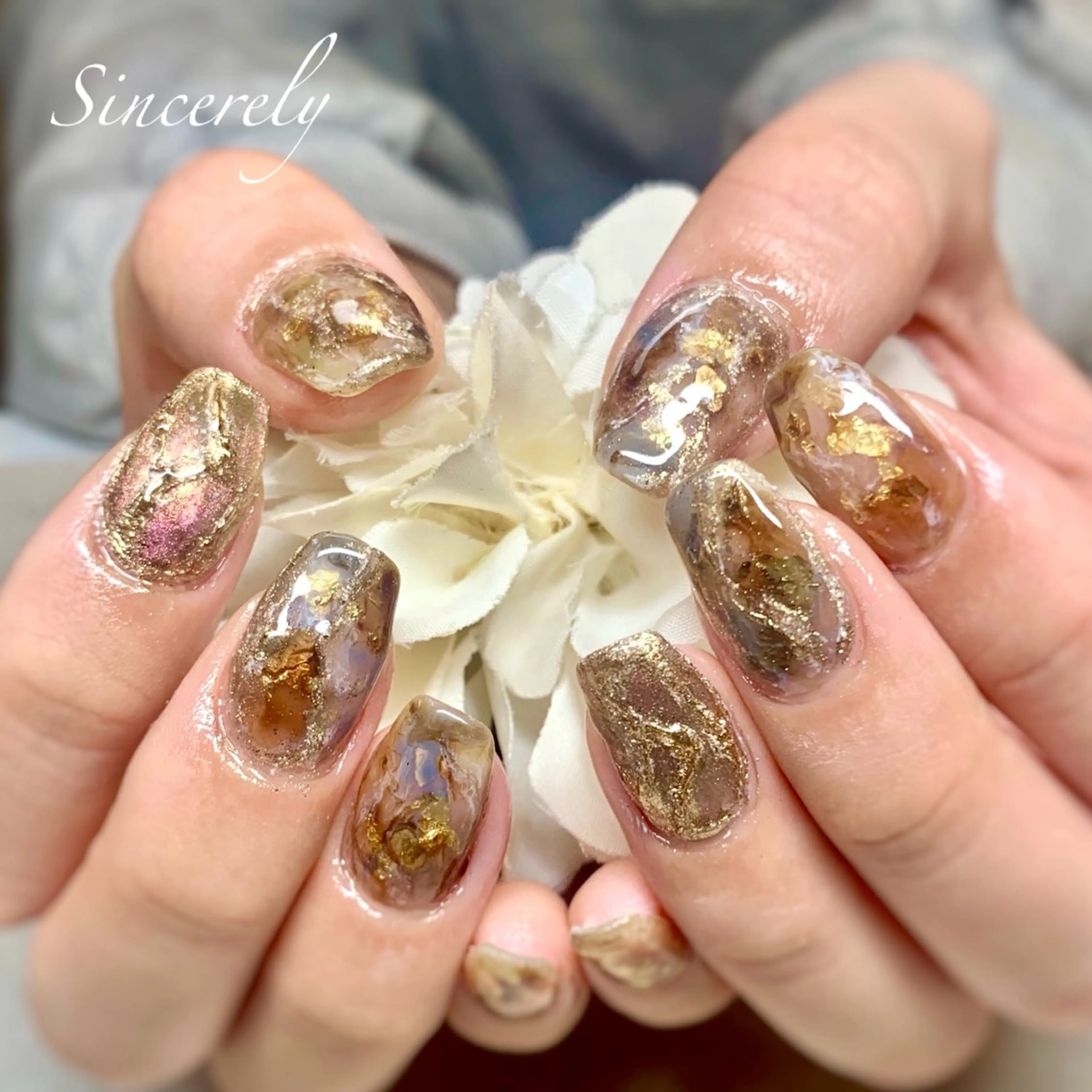 ネイル Sincerely ☺︎のネイルデザイン