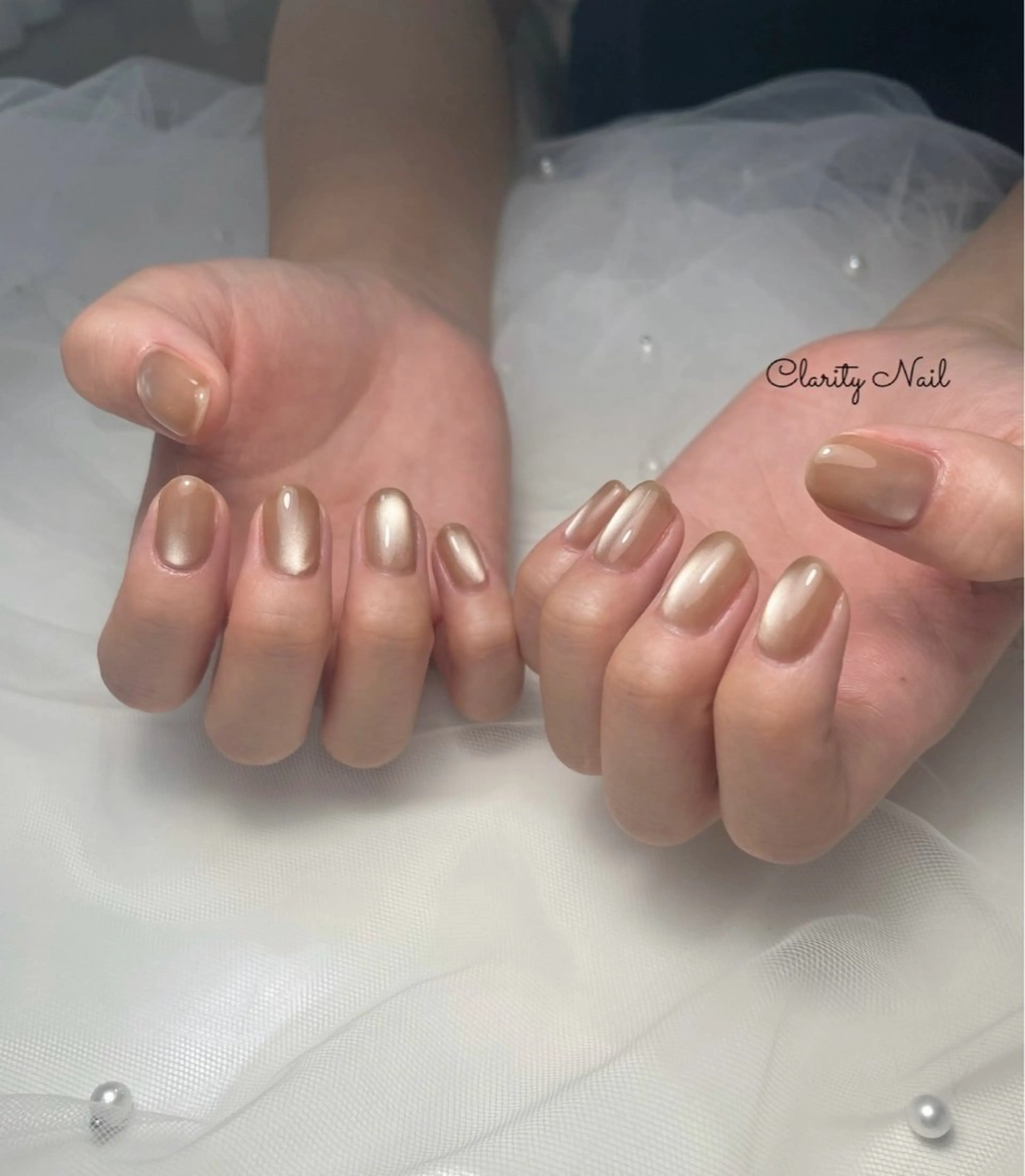 ネイル ワンカラーネイル ハンドネイル Clarity Nailのネイルデザイン