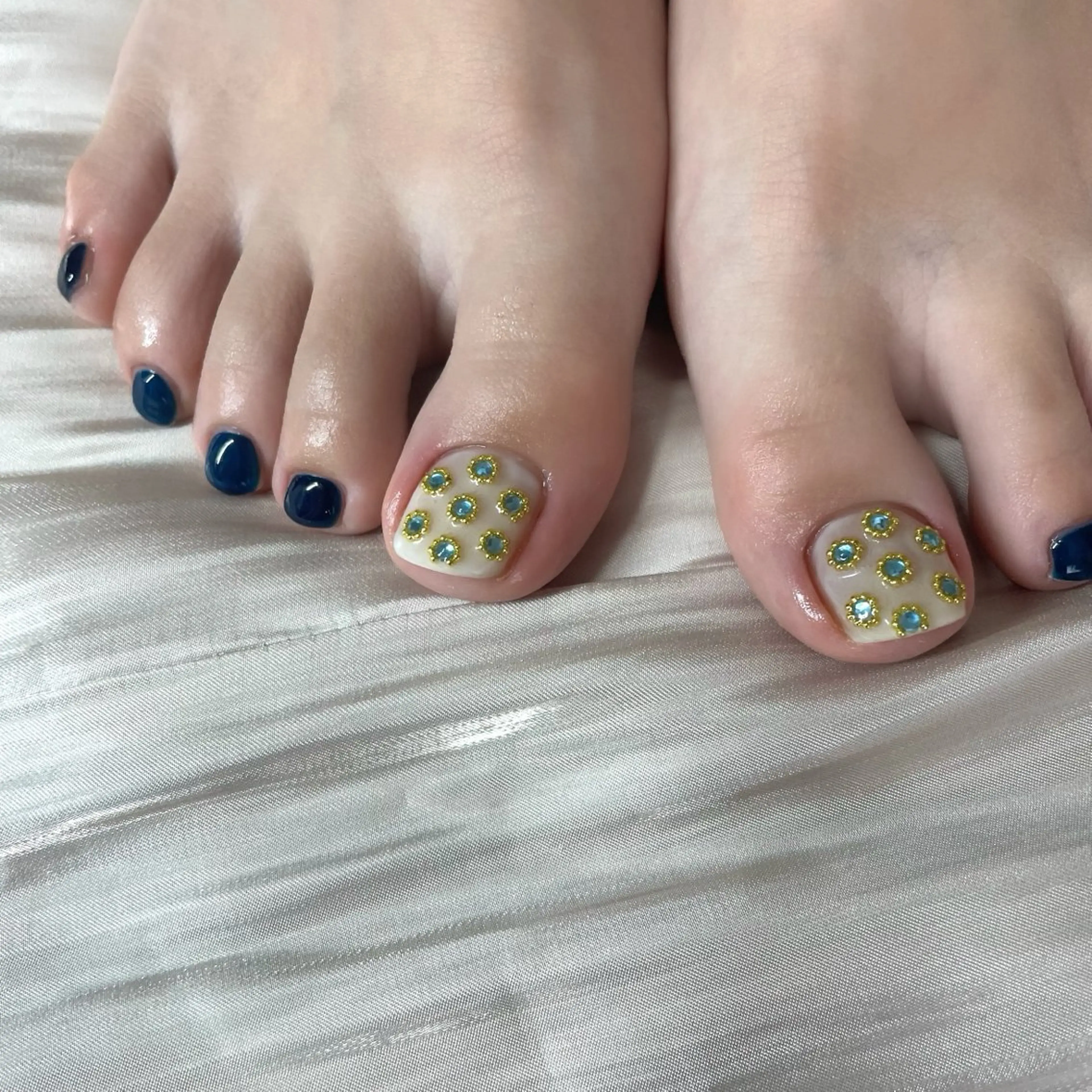 ネイル フットネイル 佐柄 あすかのネイルデザイン