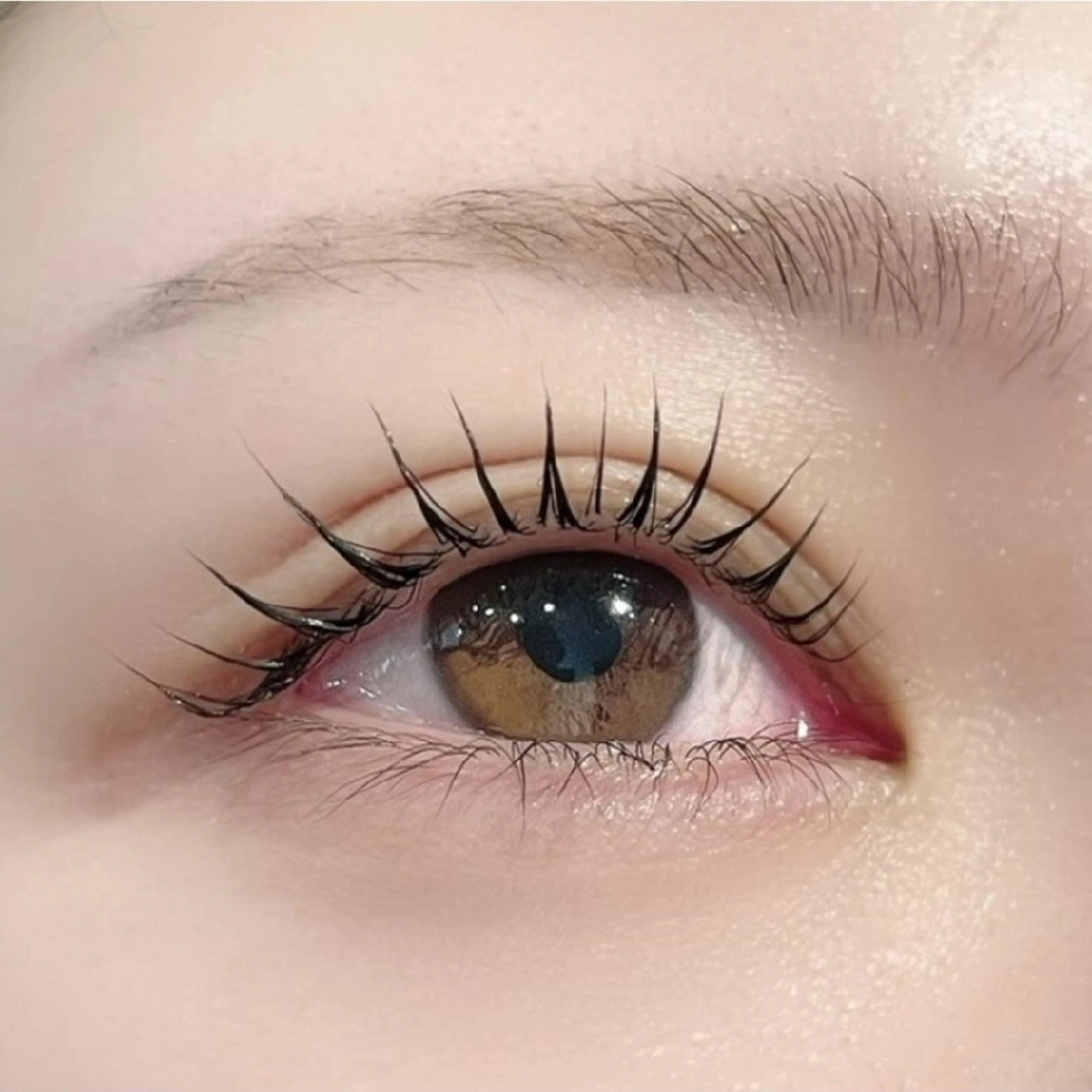 【まつ毛パーマ】トレンド束感仕上げ♪韓ドル風まつ毛パーマ(上)の写真