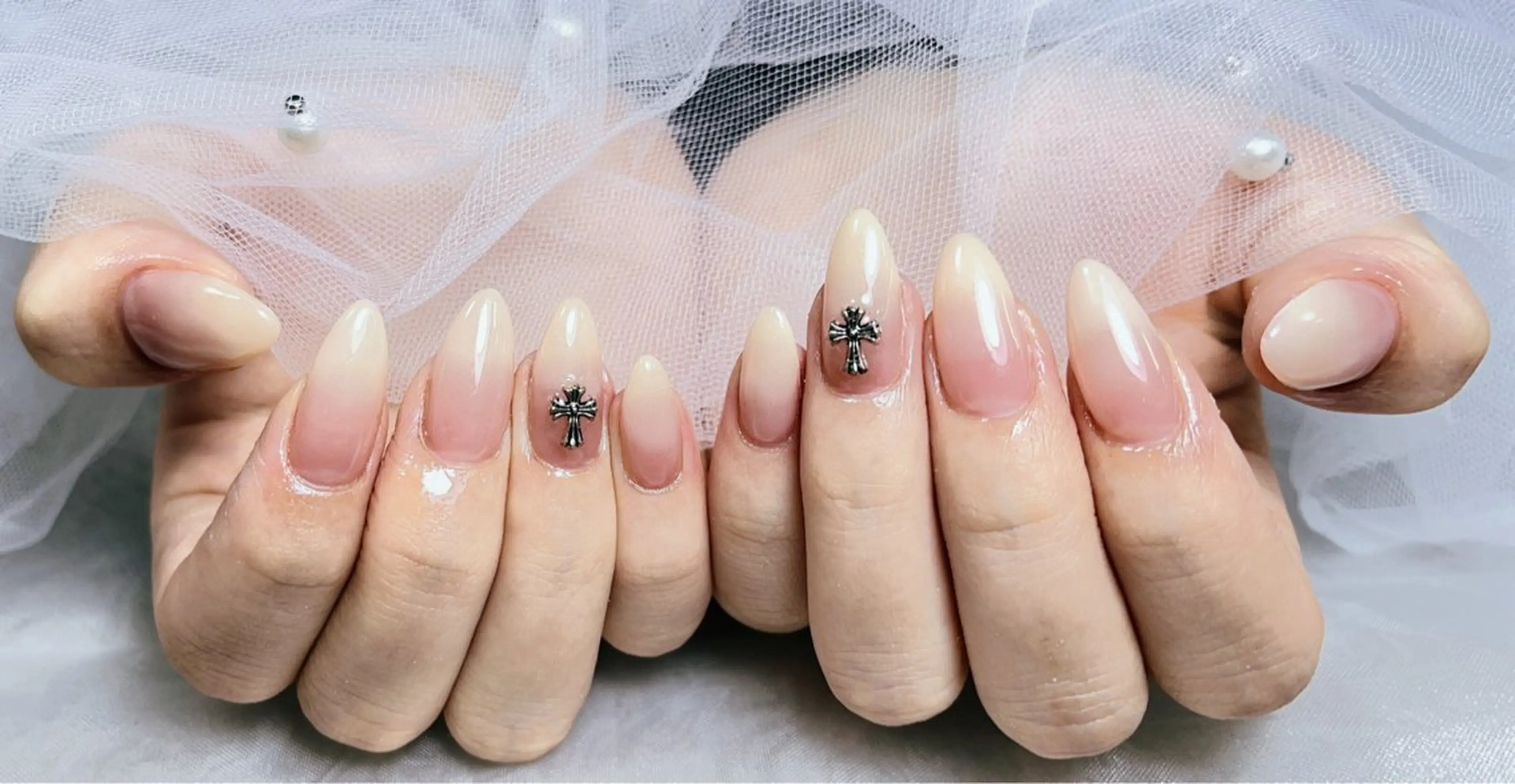 ネイル オーロラネイル チークネイル フットネイル フレンチネイル ジェルネイル NEW NAIL💞 yukiのネイルデザイン