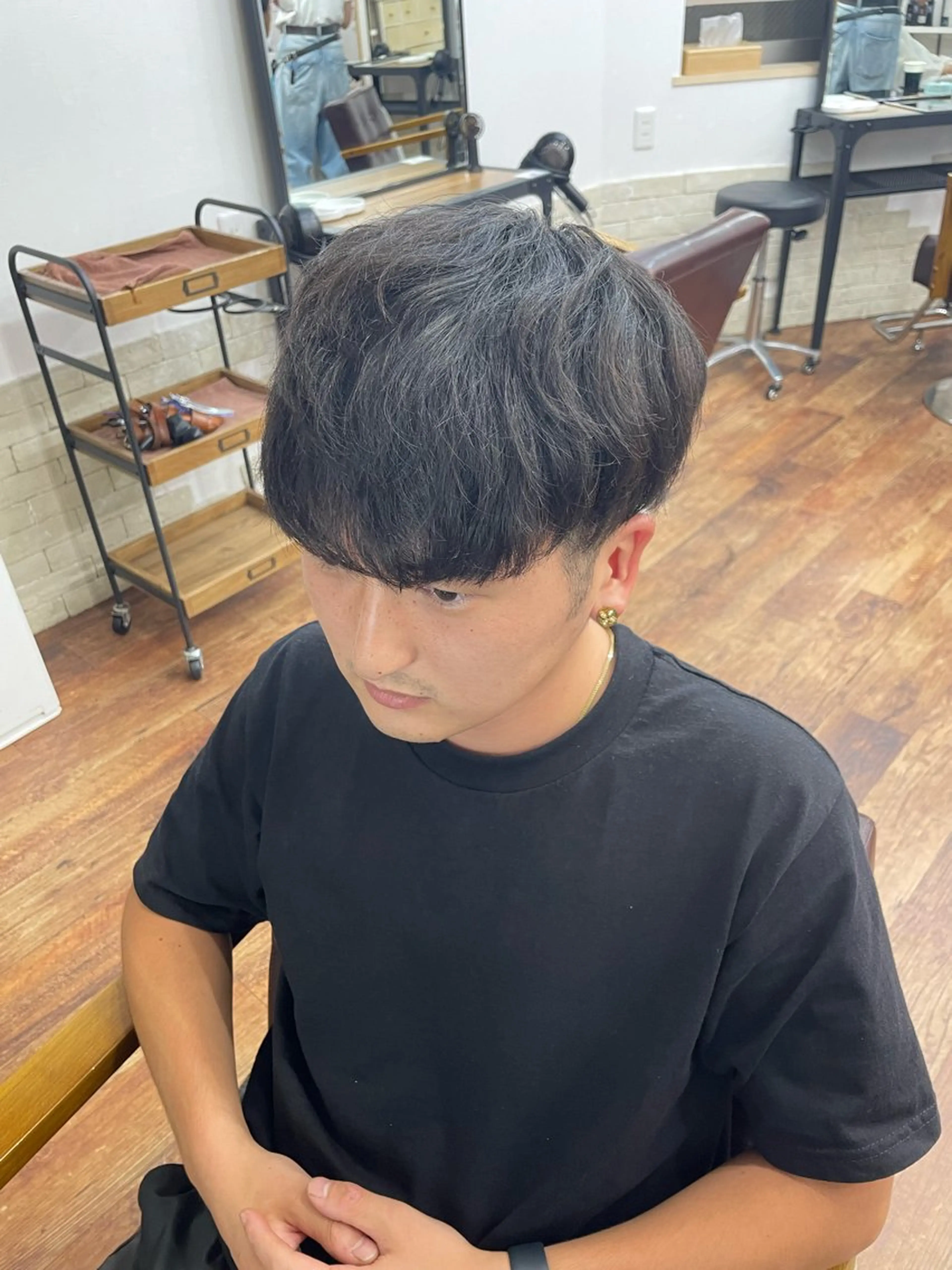 メンズカット縮毛矯正🔥の写真