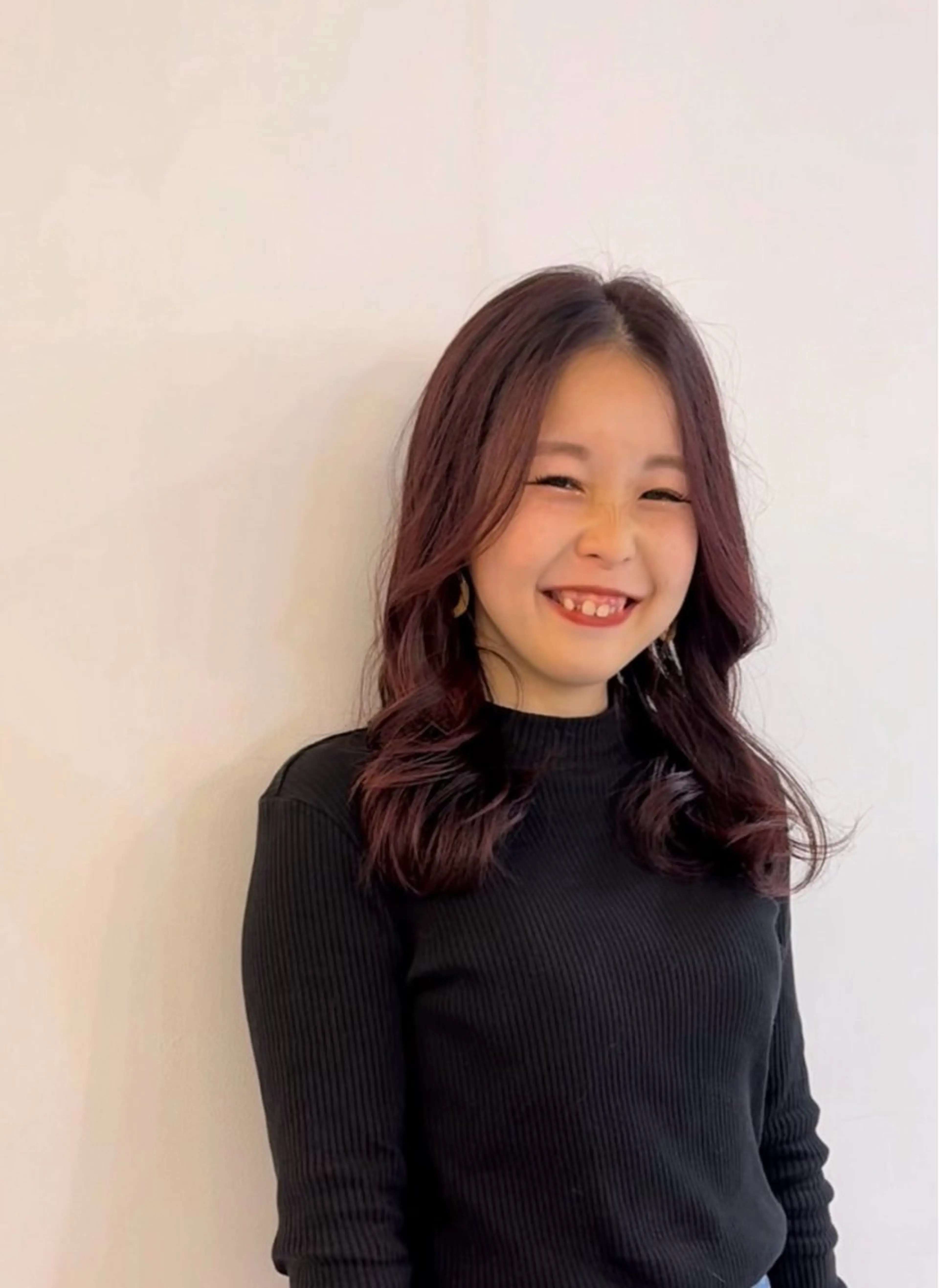 セミロング hyuga/パーマ /ニュアンスパーマのヘアスタイル