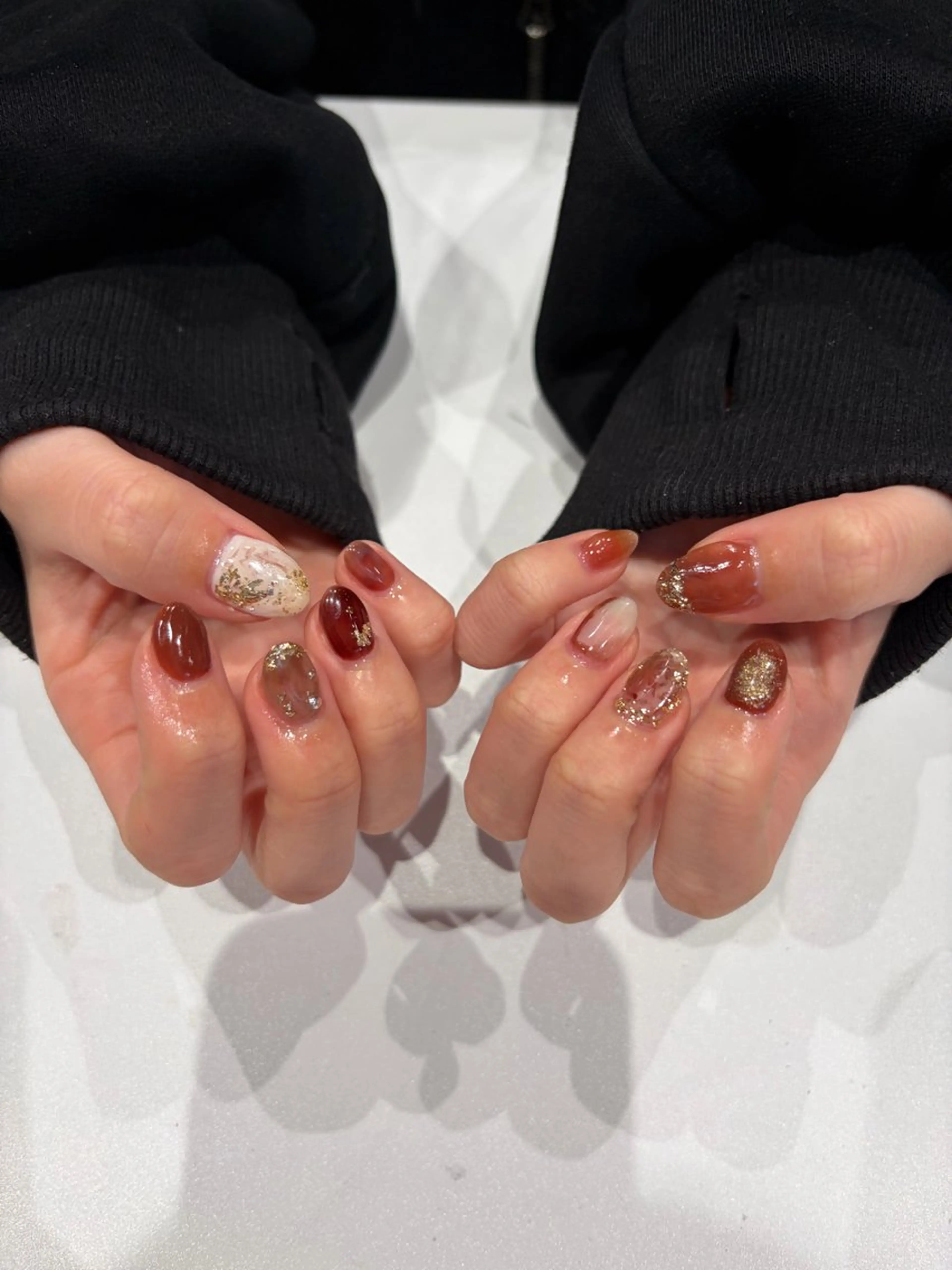 ネイル ハンドネイル ハイトーン/ ネイル💅まりなのヘアスタイル