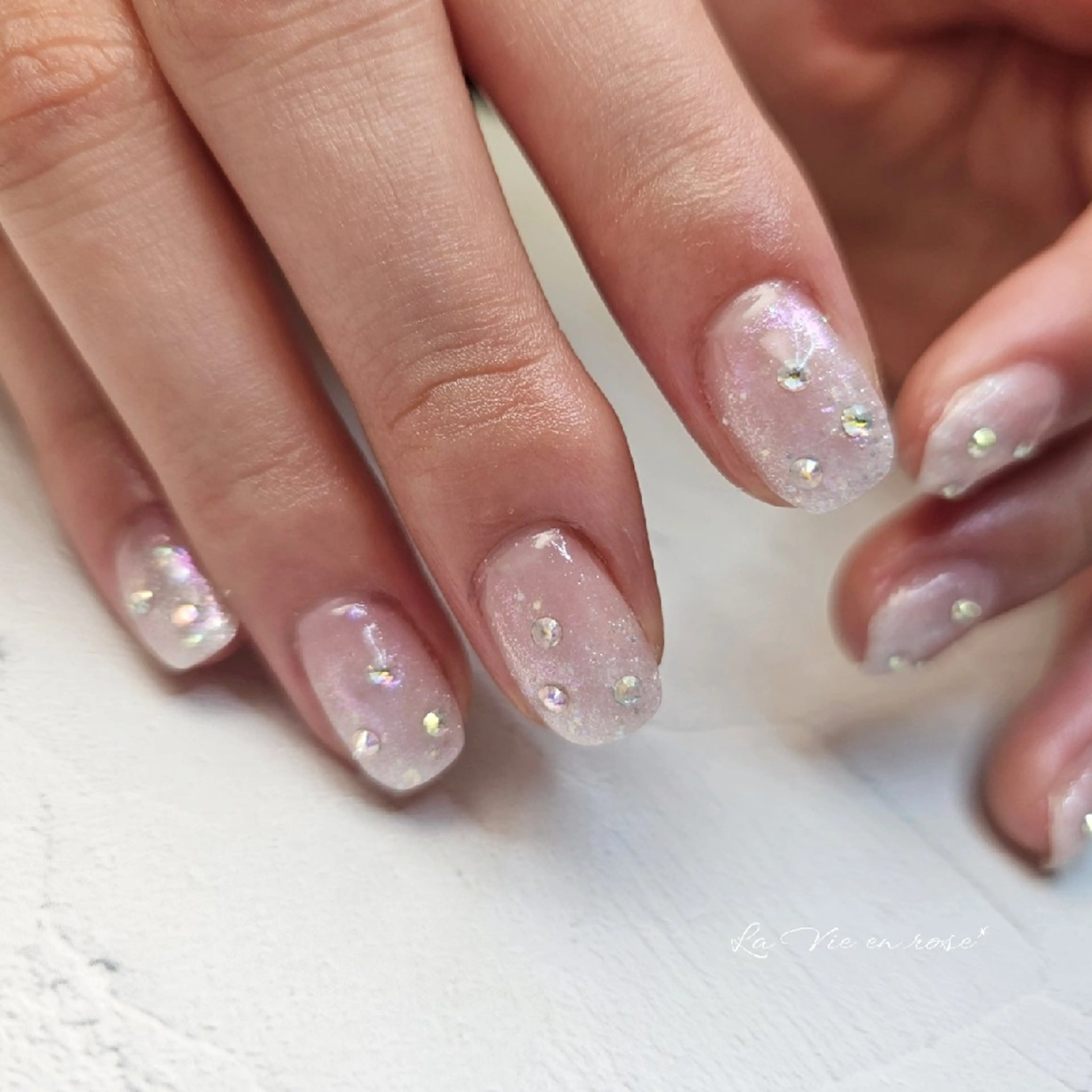 ネイル ラヴィアン ローズのネイルデザイン