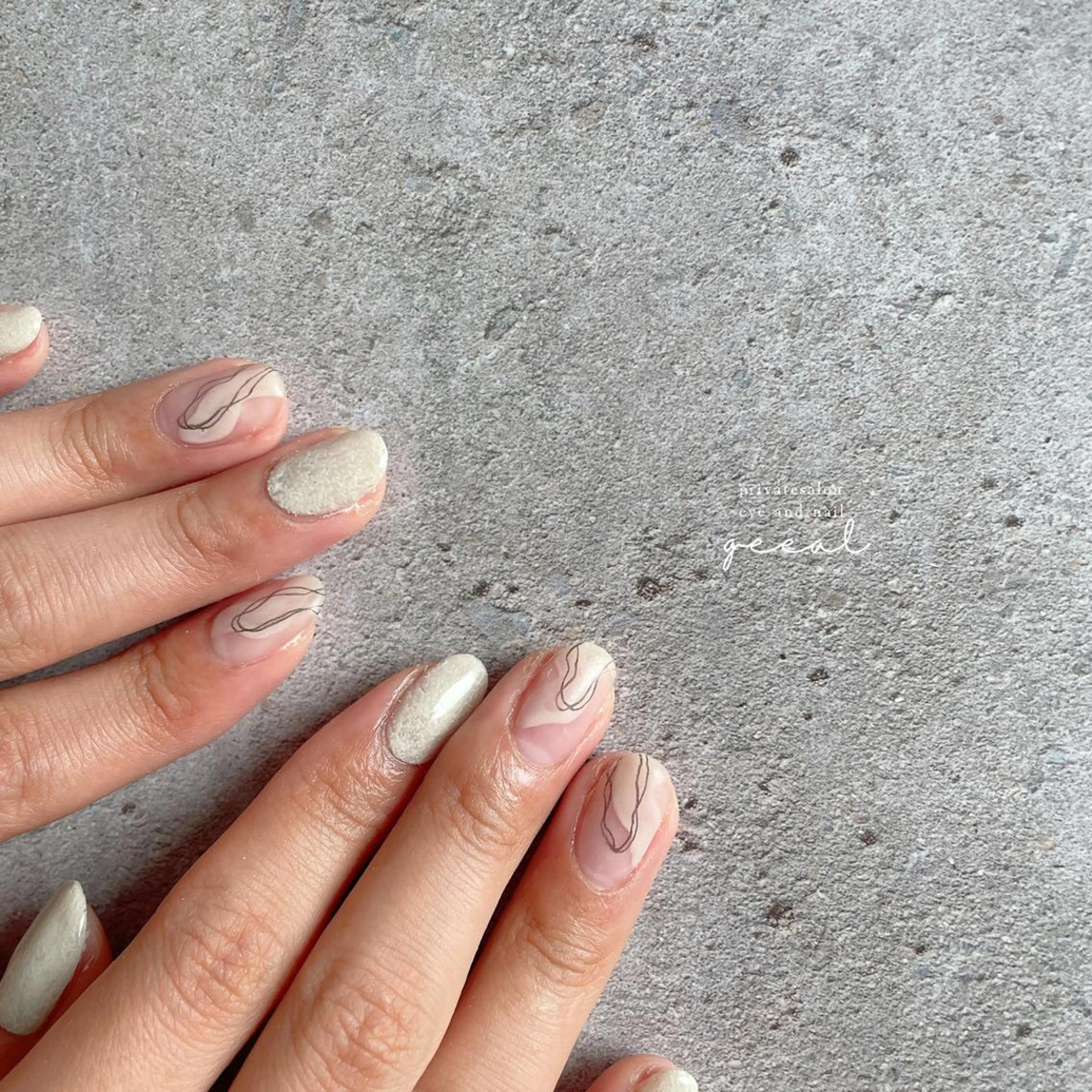 ネイル salon geealのネイルデザイン
