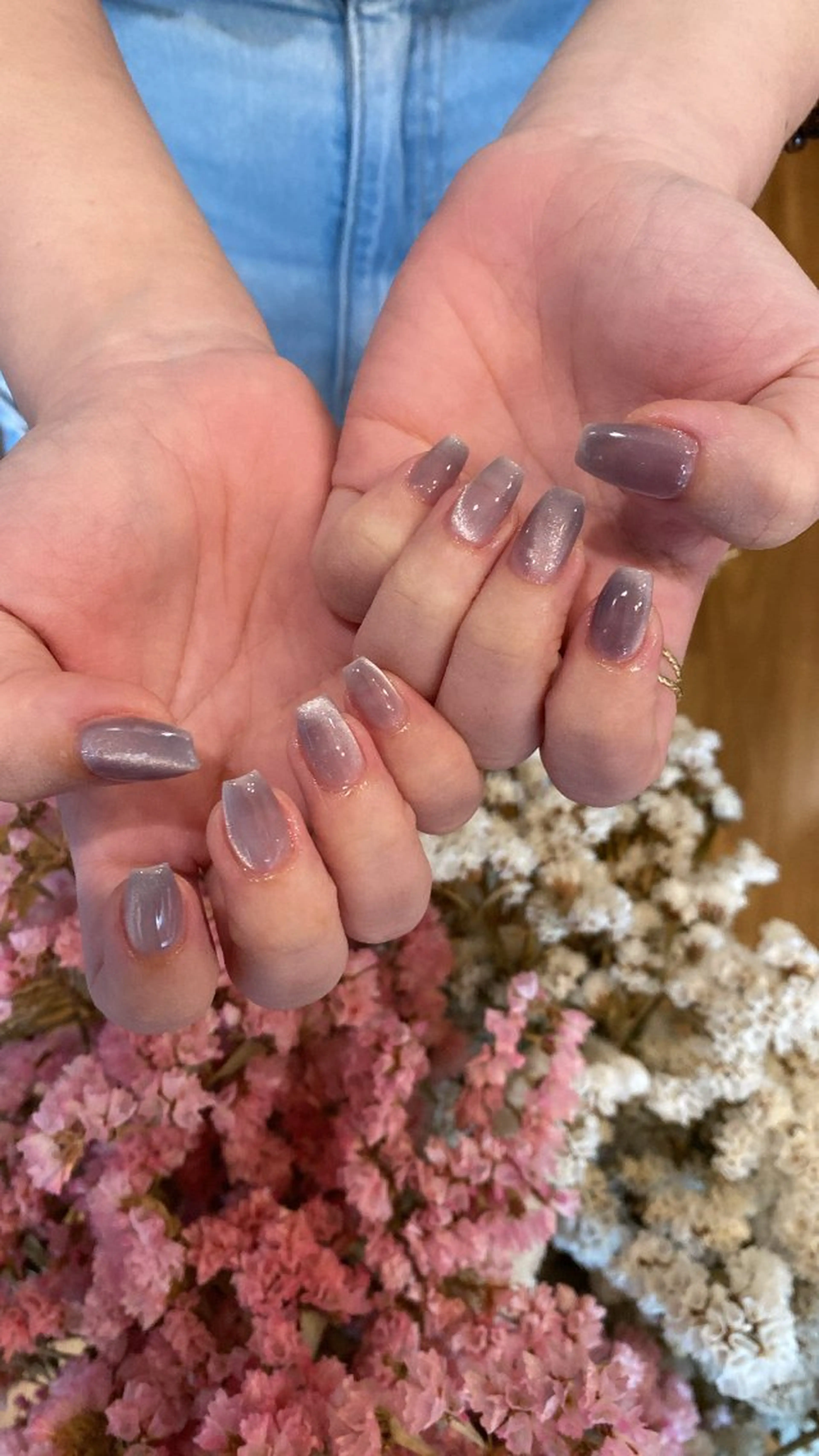 ネイル ハンドネイル crystal ⭐︎ colorのネイルデザイン