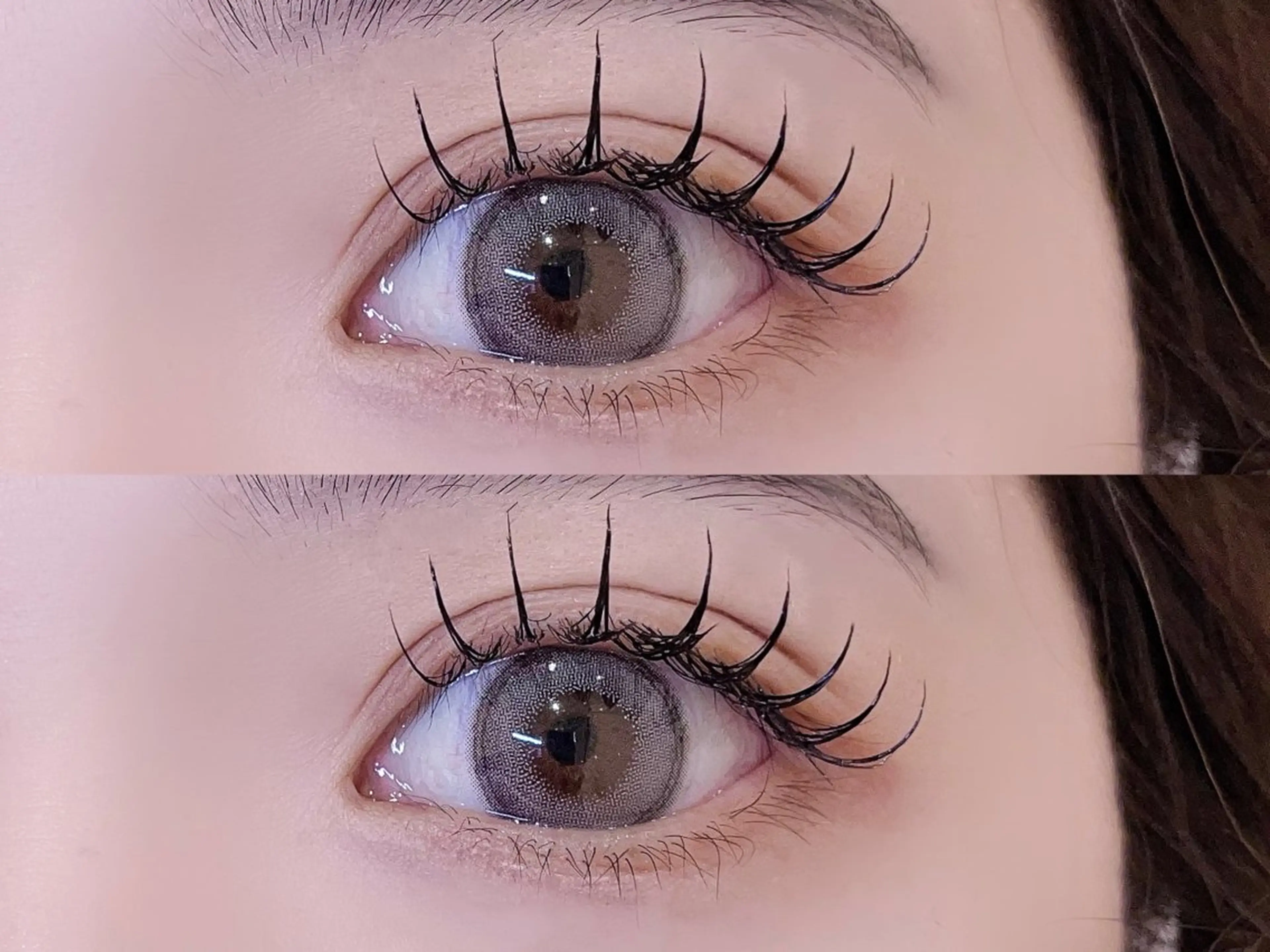 マツエク・マツパ 束感まつ毛 フラットラッシュ マツエク 🎀束感/LEDエク Hibiki🎀のマツエク・マツパデザイン