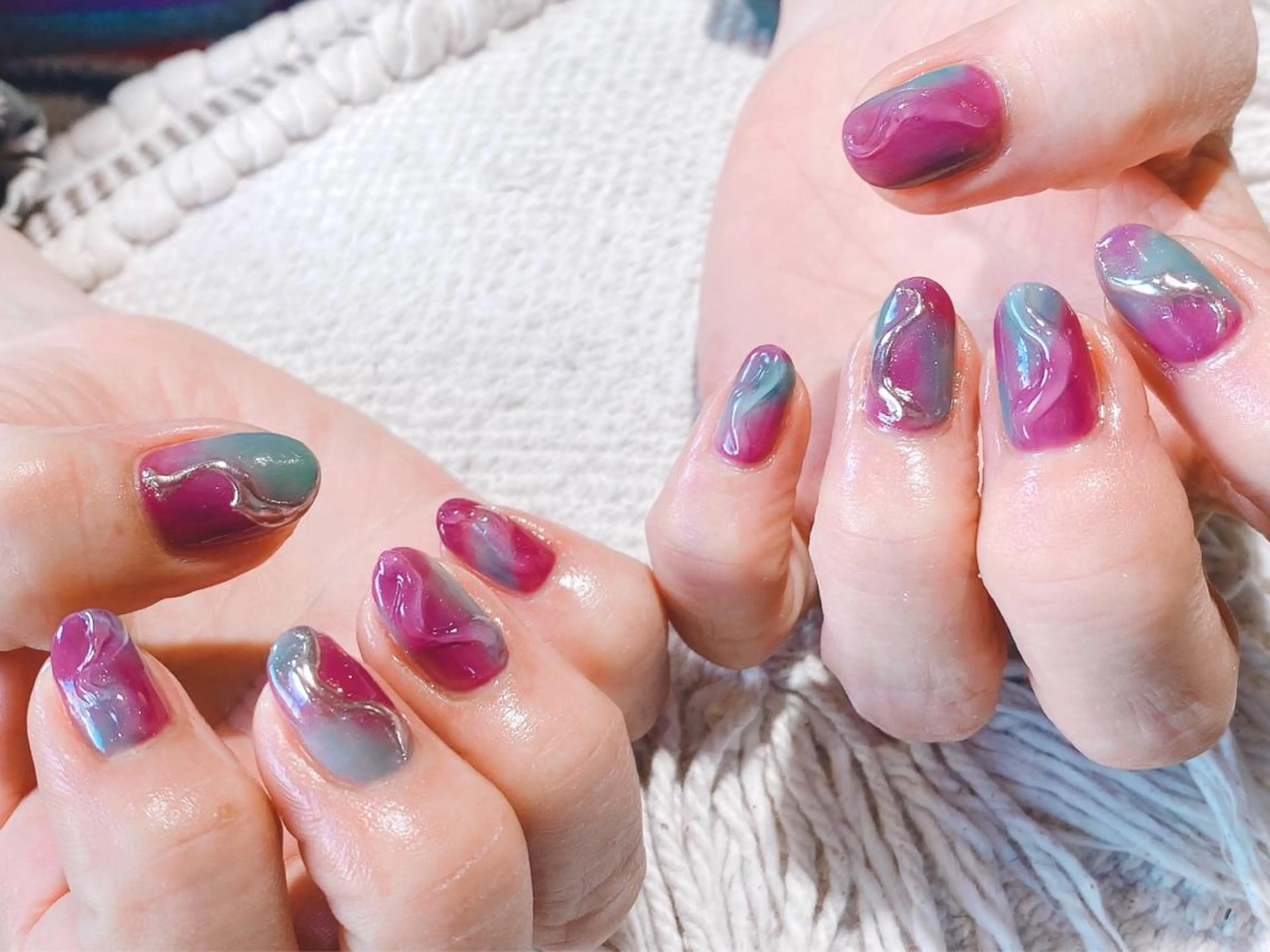 ネイル ハンドネイル megu  / sōko nailのネイルデザイン