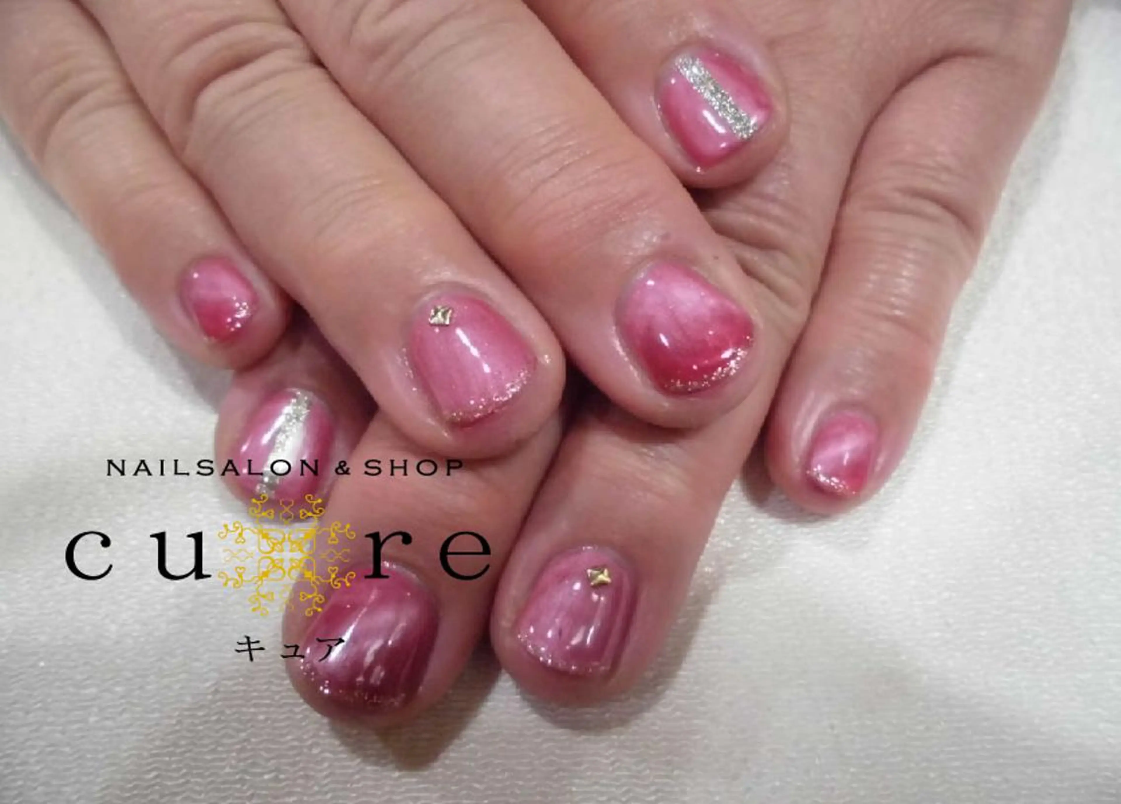ショート ネイル ネイルサロン Cureのネイルデザイン