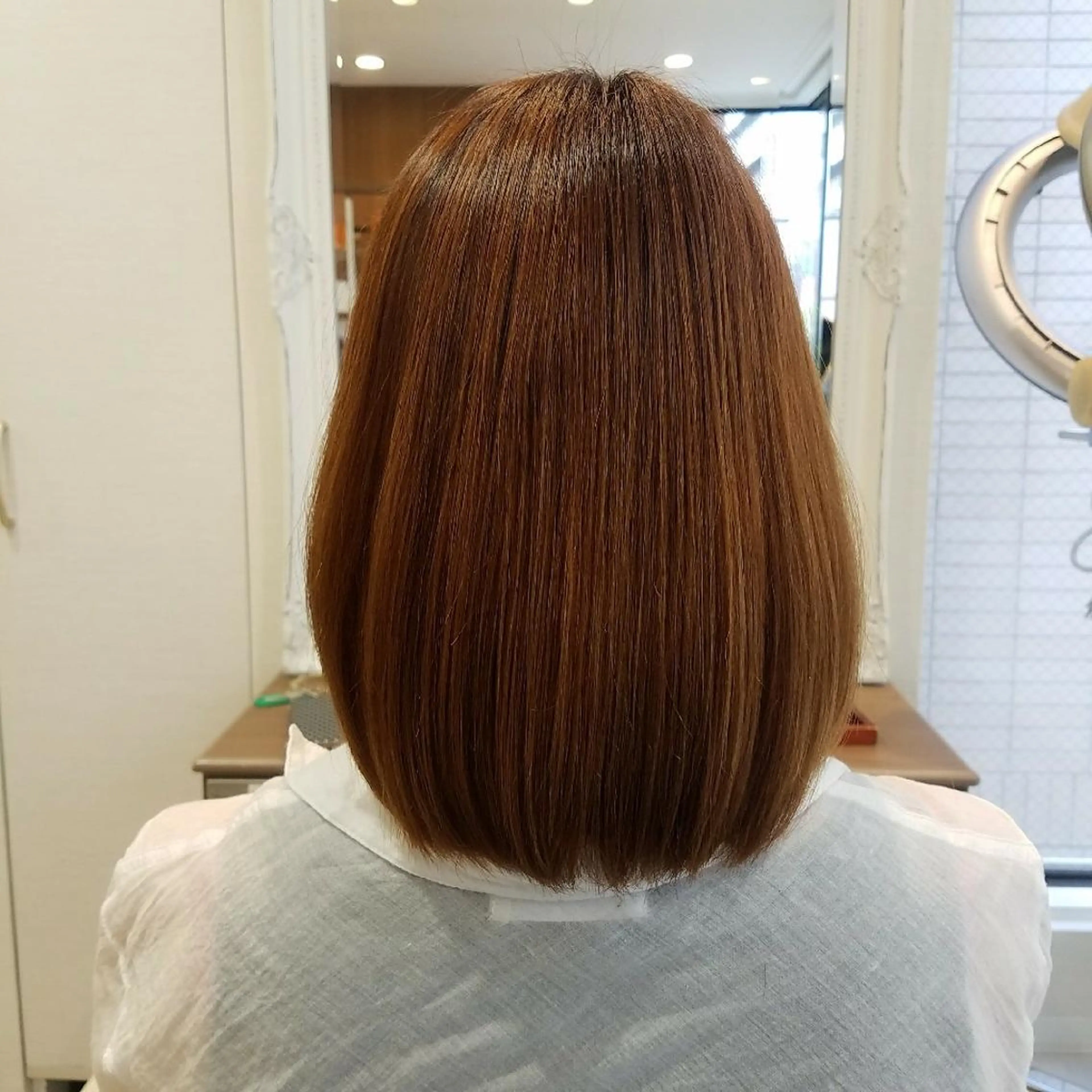 部分的に縮毛矯正したい！って方の為の縮毛矯正&ディレクターカット+しっとりトリートメントの写真