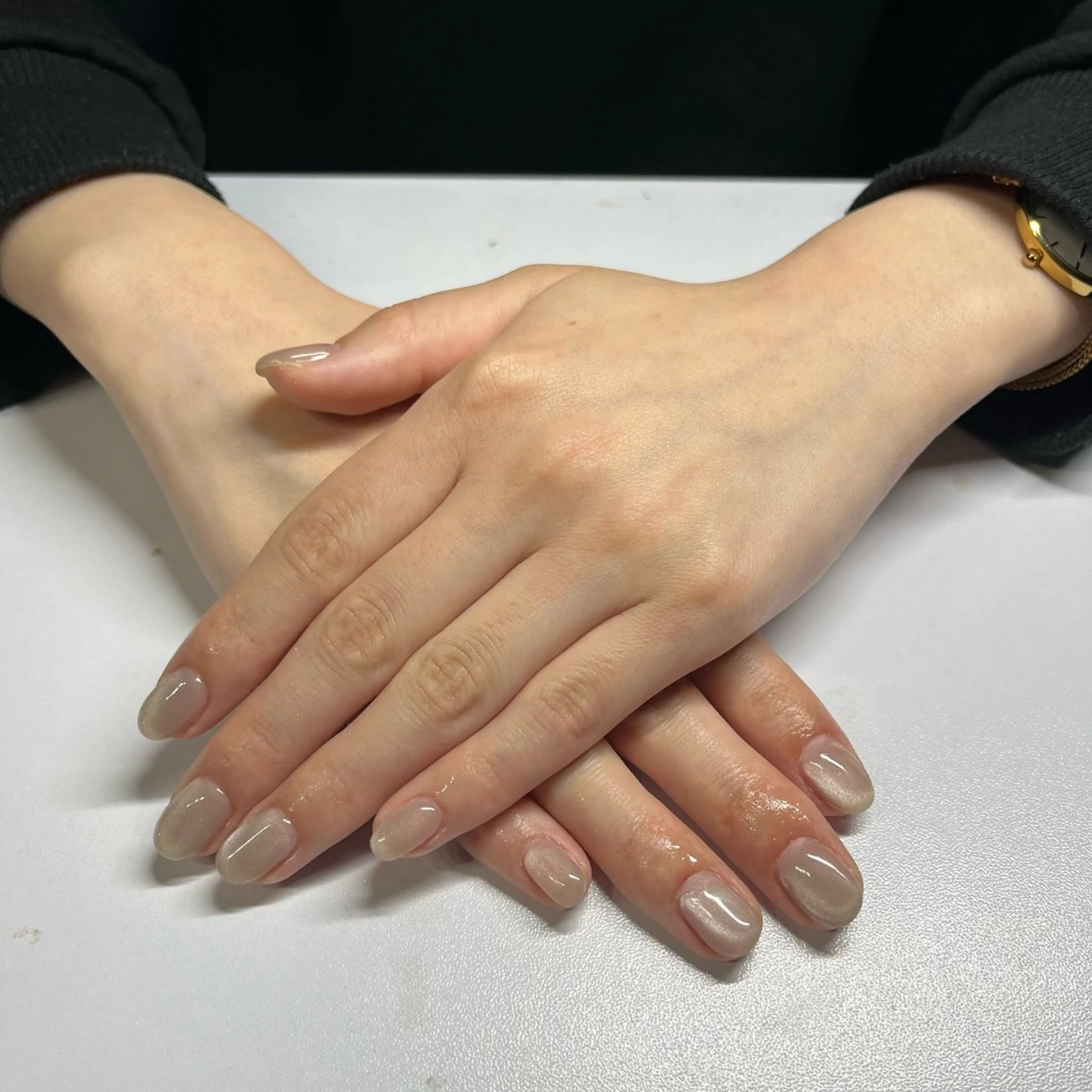 ネイル マグネットネイル ハンドネイル IROHA nail Ami🐊🎀のネイルデザイン