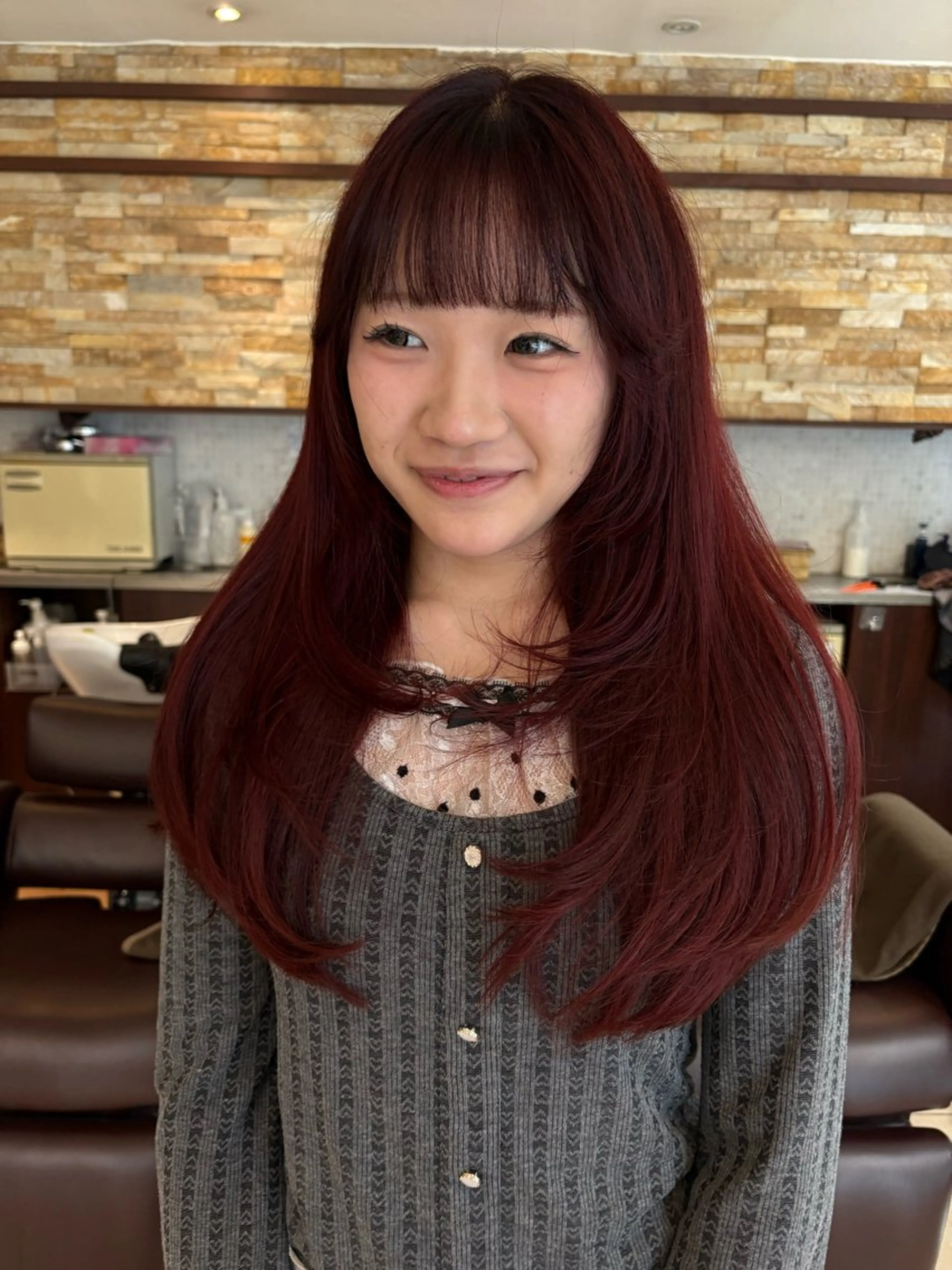 ロング カラー ブリーチ ダブルカラー FaB/ Yunaのヘアスタイル