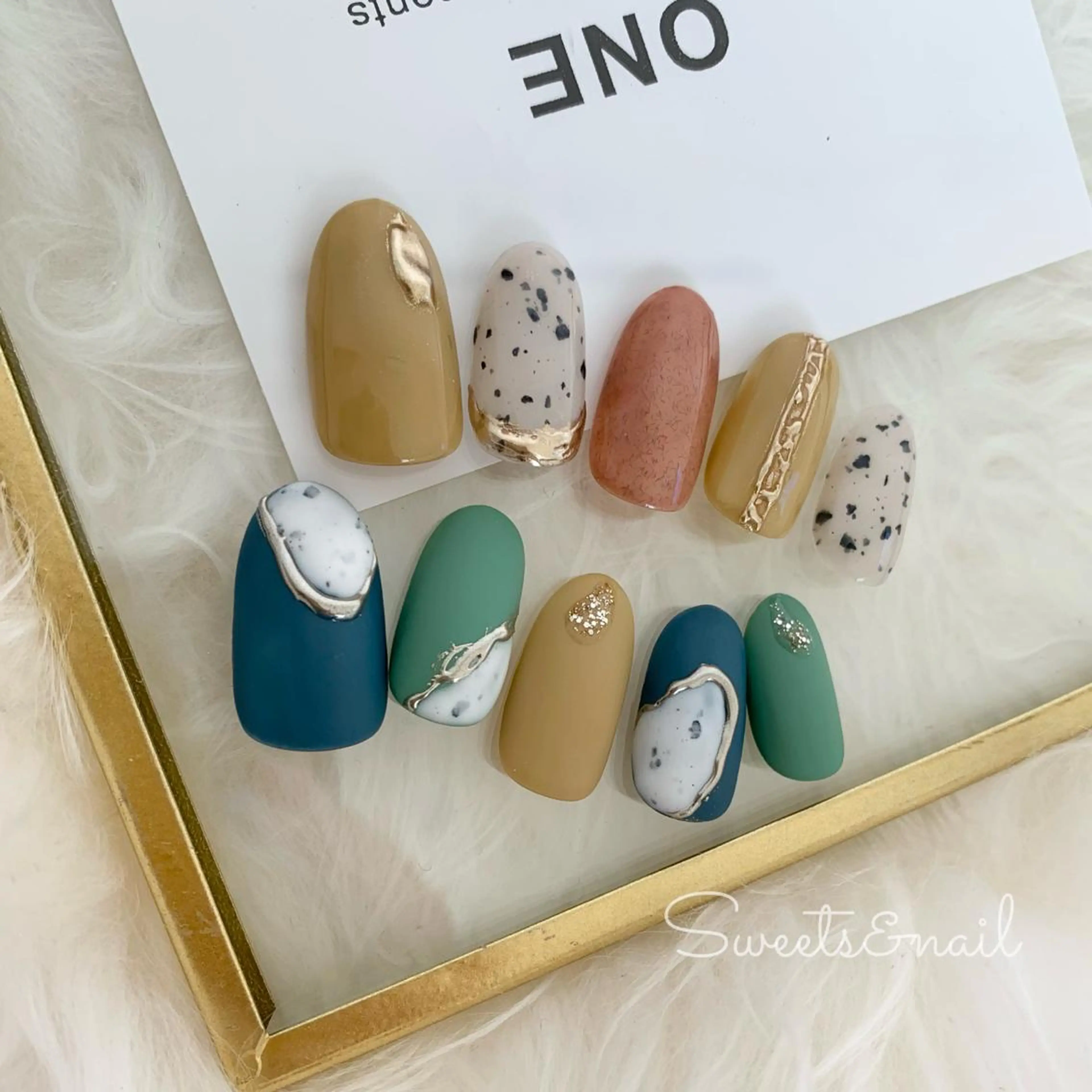 ネイル ジェルネイル Sweets＆ nail みなこのネイルデザイン