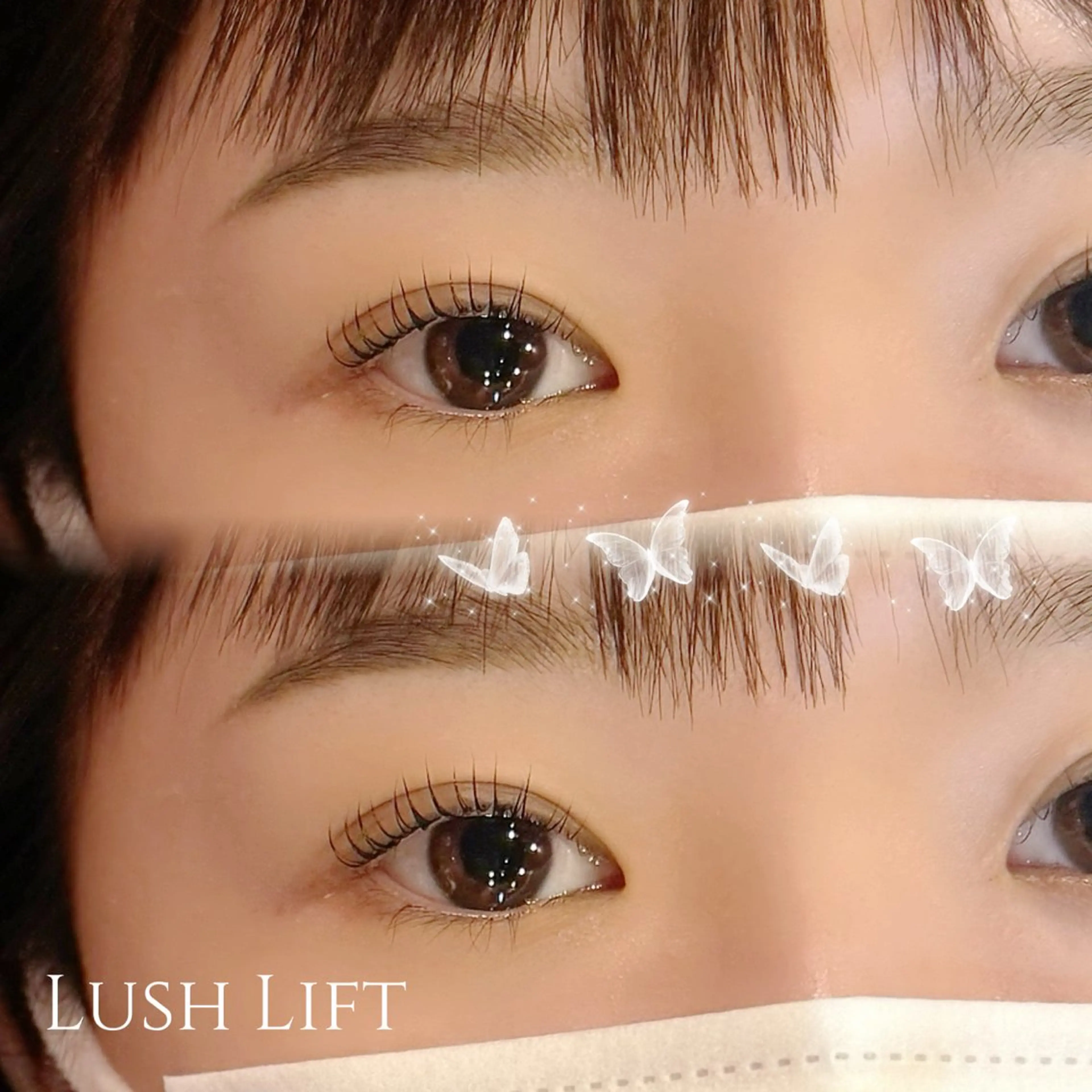 まつ毛パーマ&ブラックティント🩵の写真