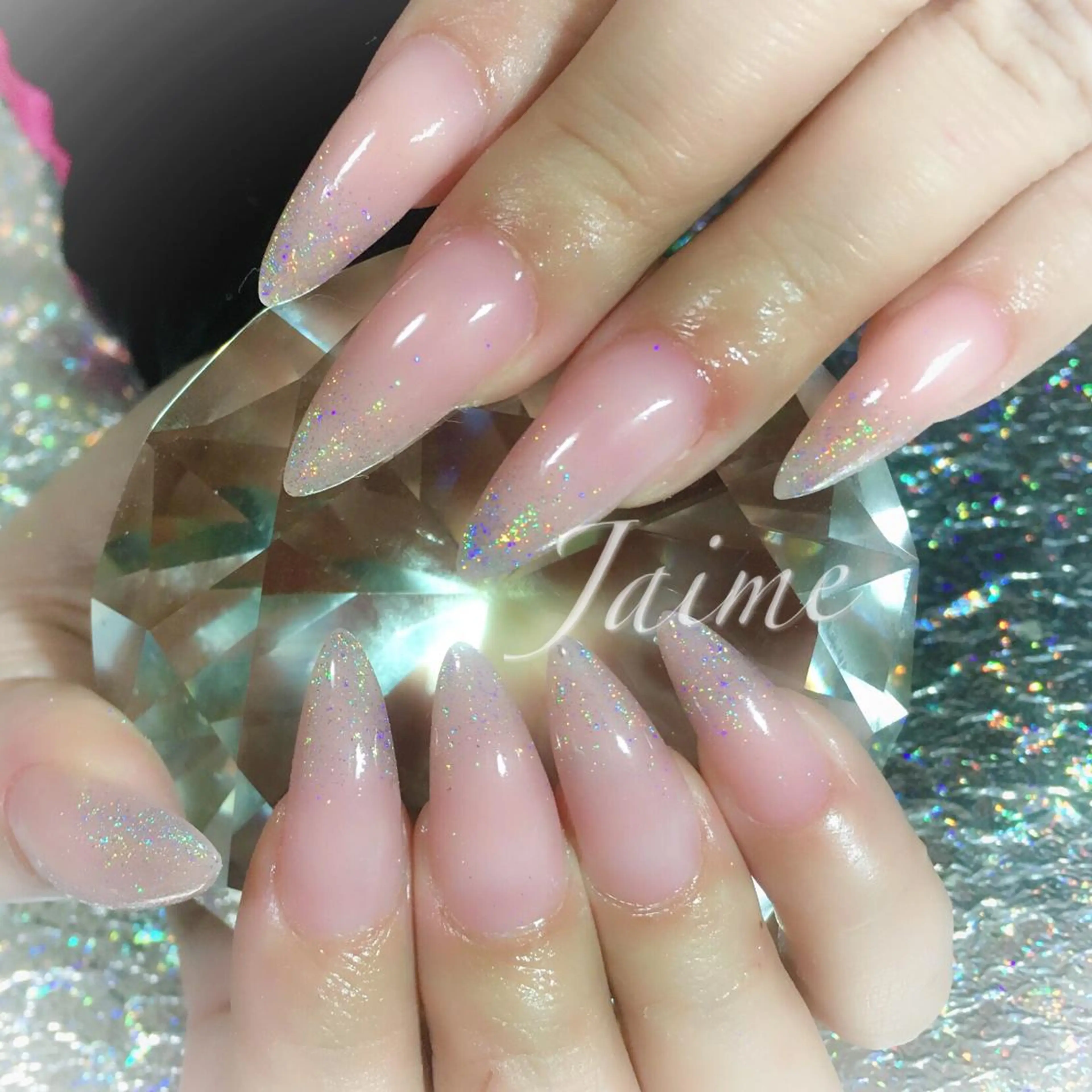セミロング ネイル Jaime Yuiのネイルデザイン