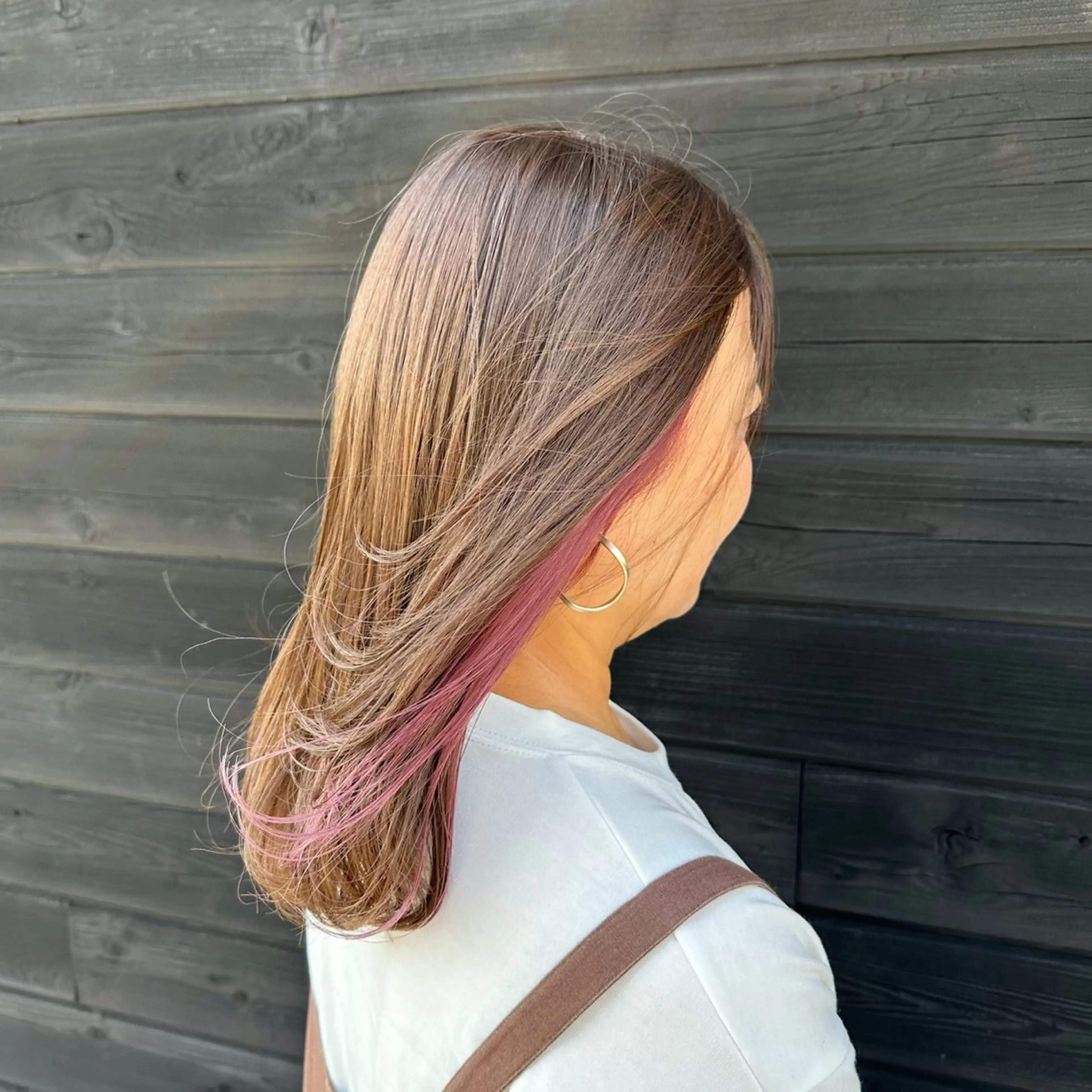 💠イヤリングカラー💠(イヤリングブリーチ+オンカラー)の写真