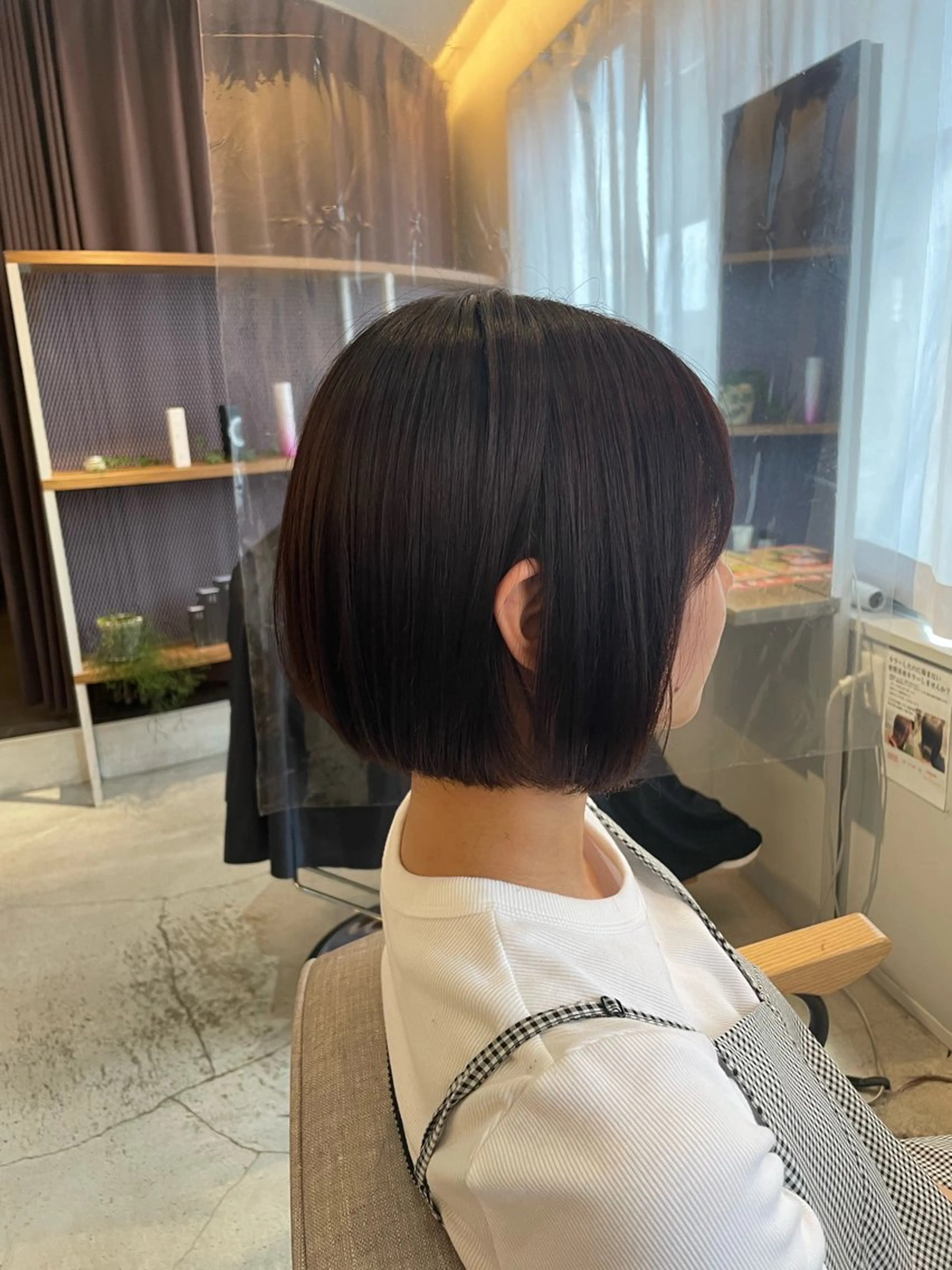 ショート カット ヘアカラー 特化✨透明感カラー 白髪染め✨住田緋菜のヘアスタイル