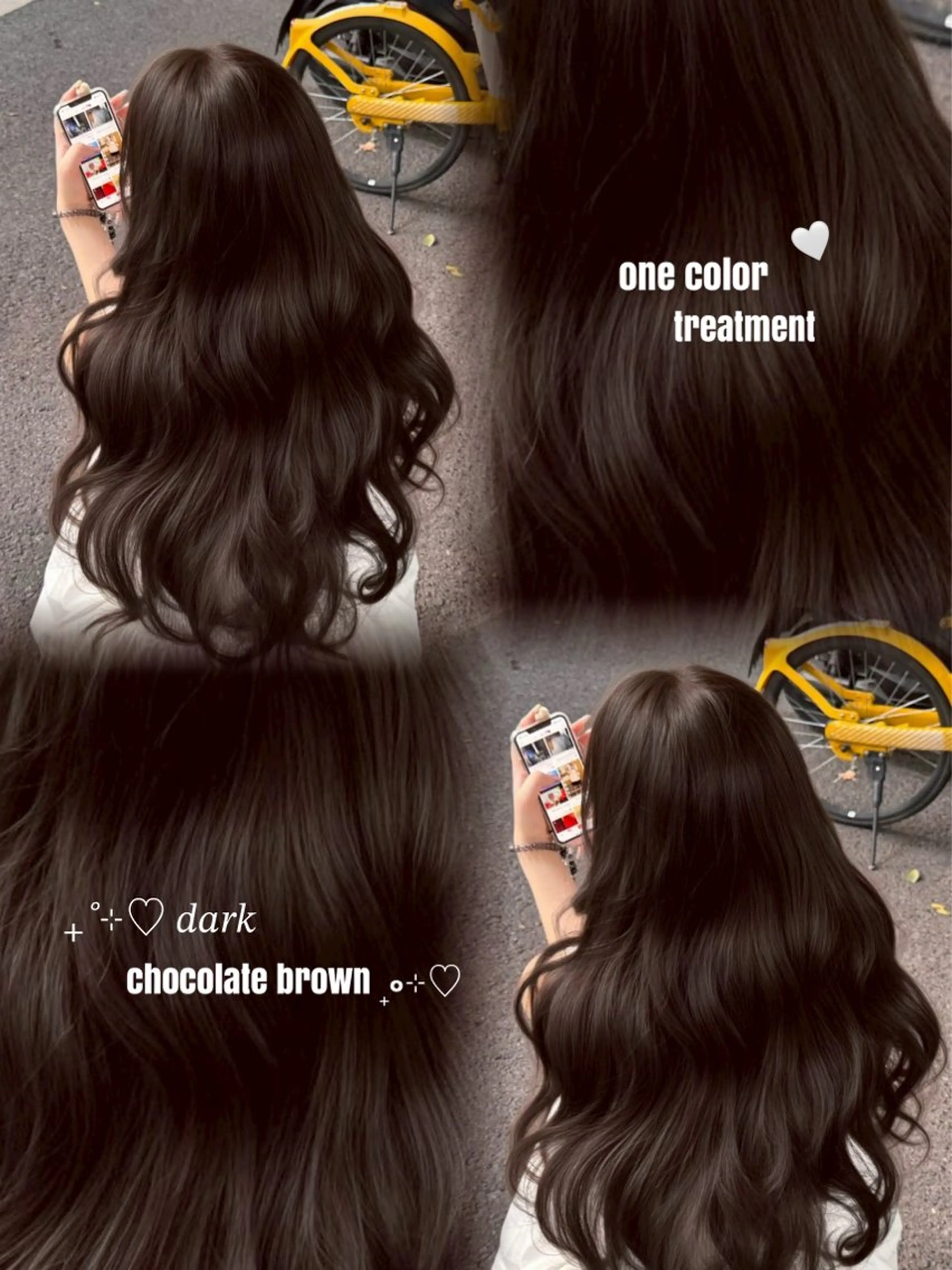 ロング カラー ヘアカラー 韓国ヘア SAHO🐈‍⬛のヘアスタイル