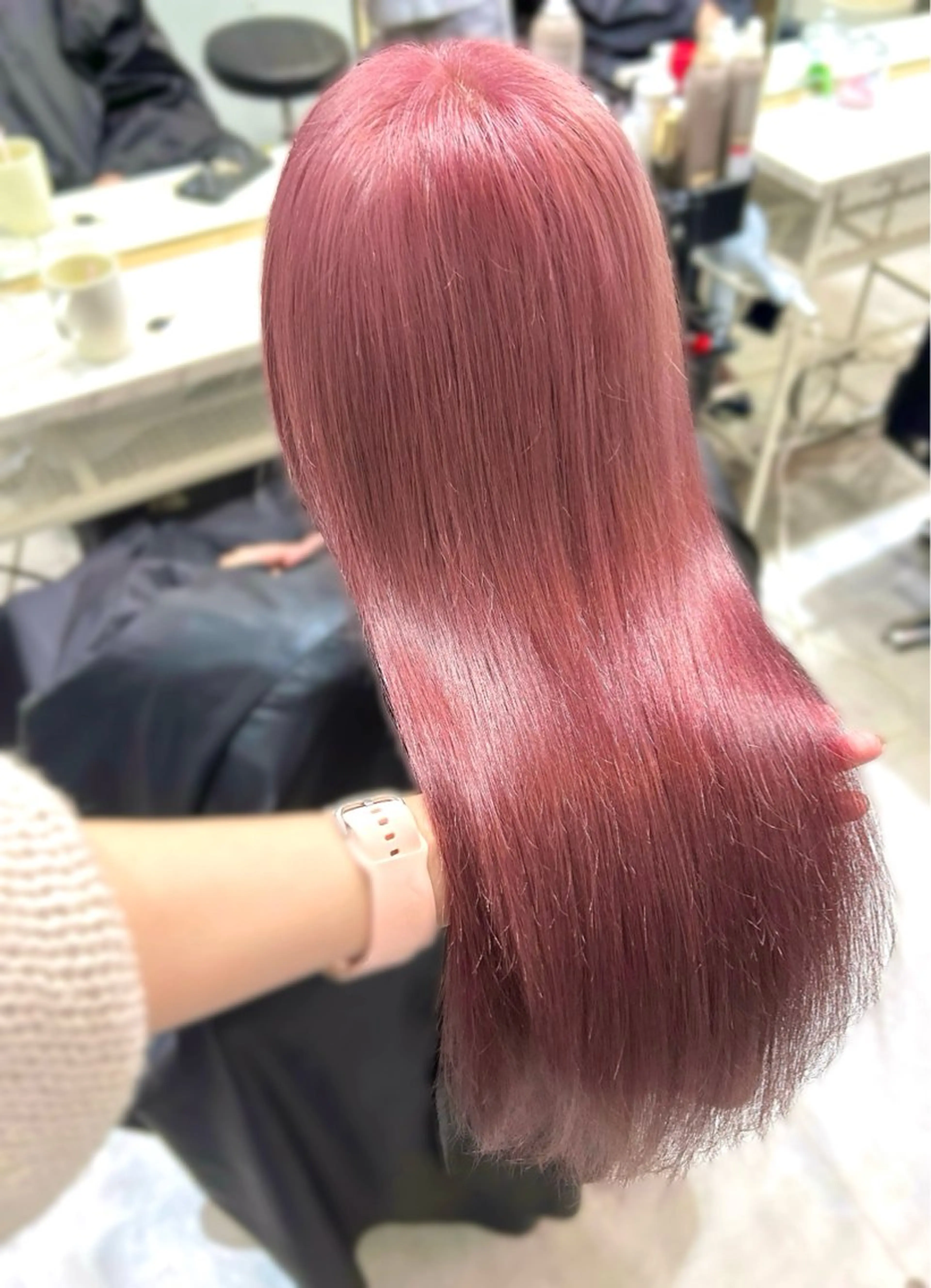 ロング カラー カット ヘアカラー トリートメント 💘大人可愛く💘 Natsuki❥❥❥のヘアスタイル