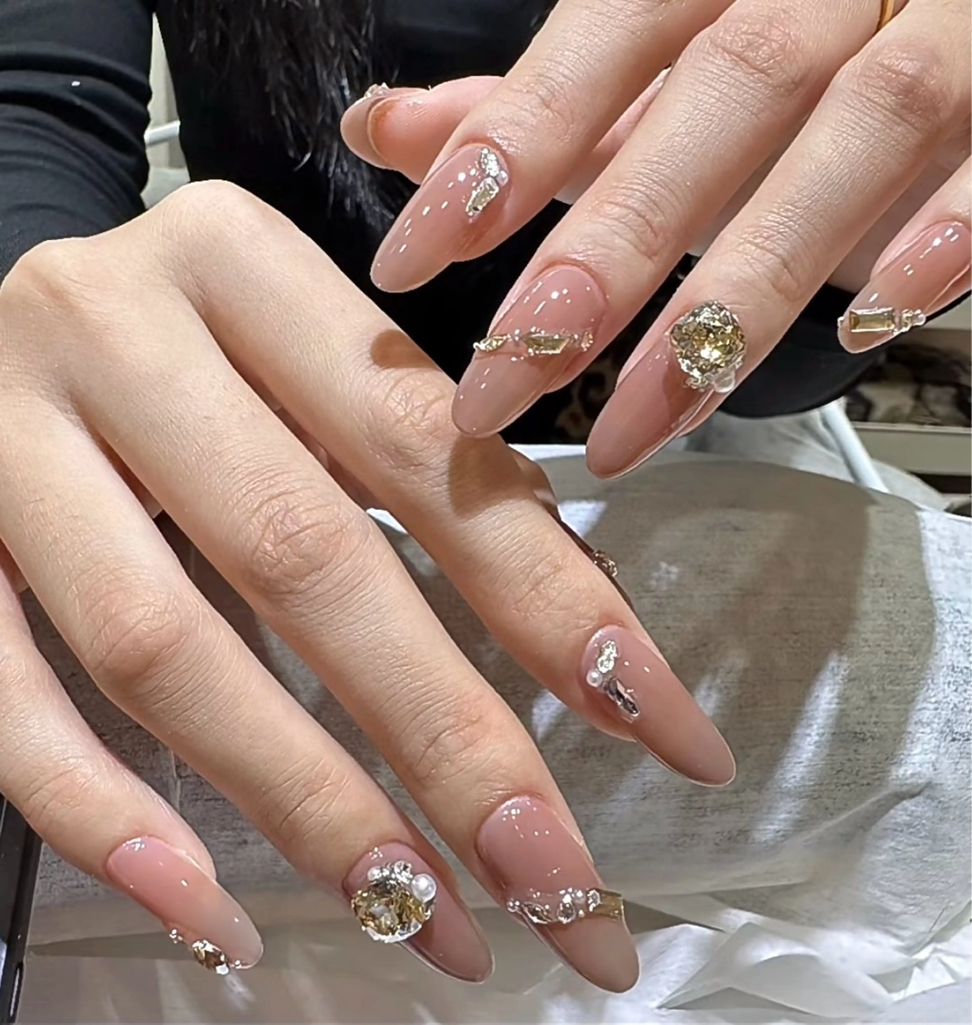 ネイル アートネイル チークネイル 長さ出し フットネイル ジェルネイル ハンドネイル ハンドケア For you. Nail Salonのネイルデザイン