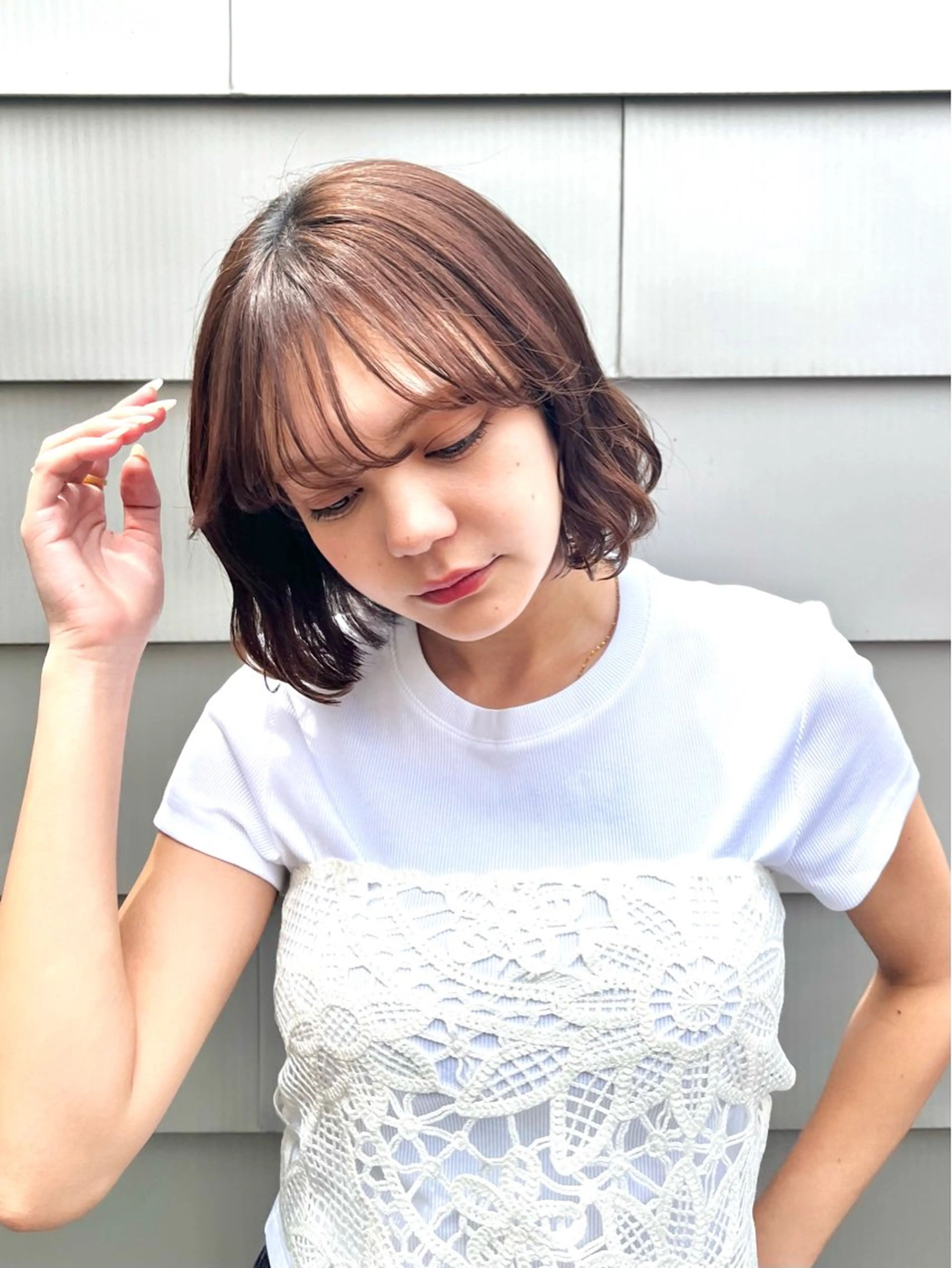 ショート stylist/ボブ ことの/韓国レイヤーのヘアスタイル