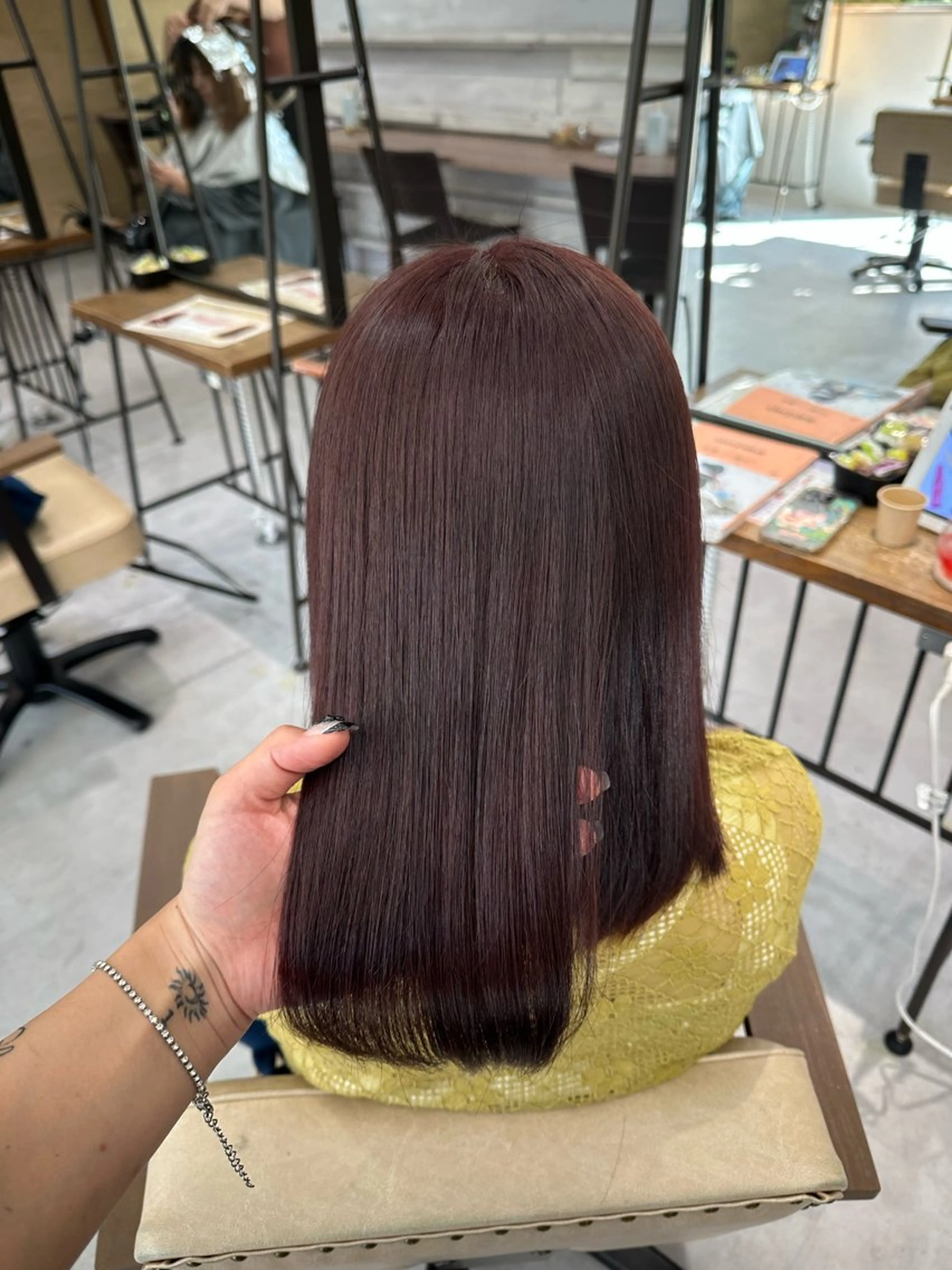 ミディアム カラー ヘアカラー ICHIKA/暖色 カラー / Wカラーのヘアスタイル