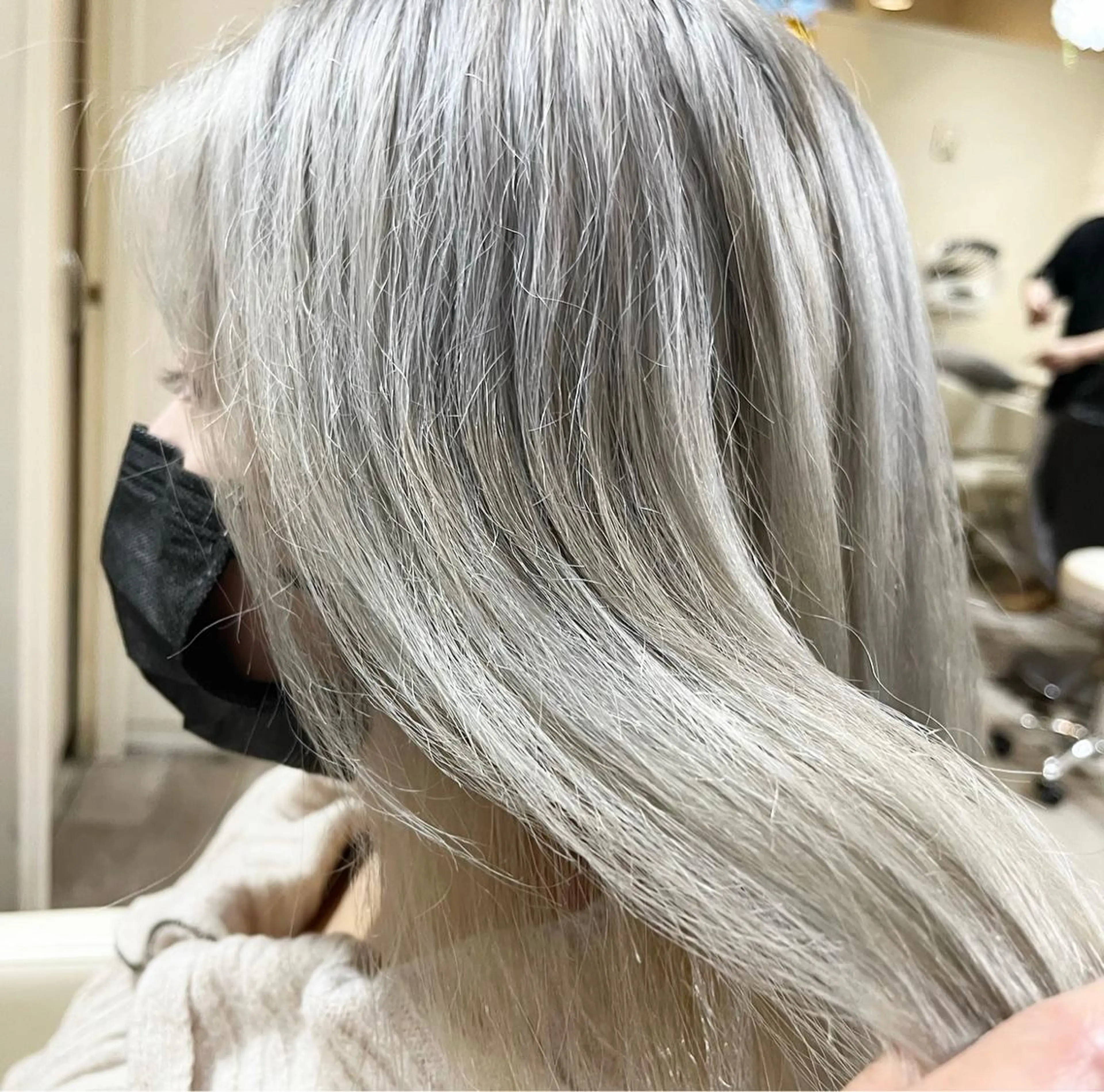 ミディアム カラー カラー職人 なかもと たつひろのヘアスタイル