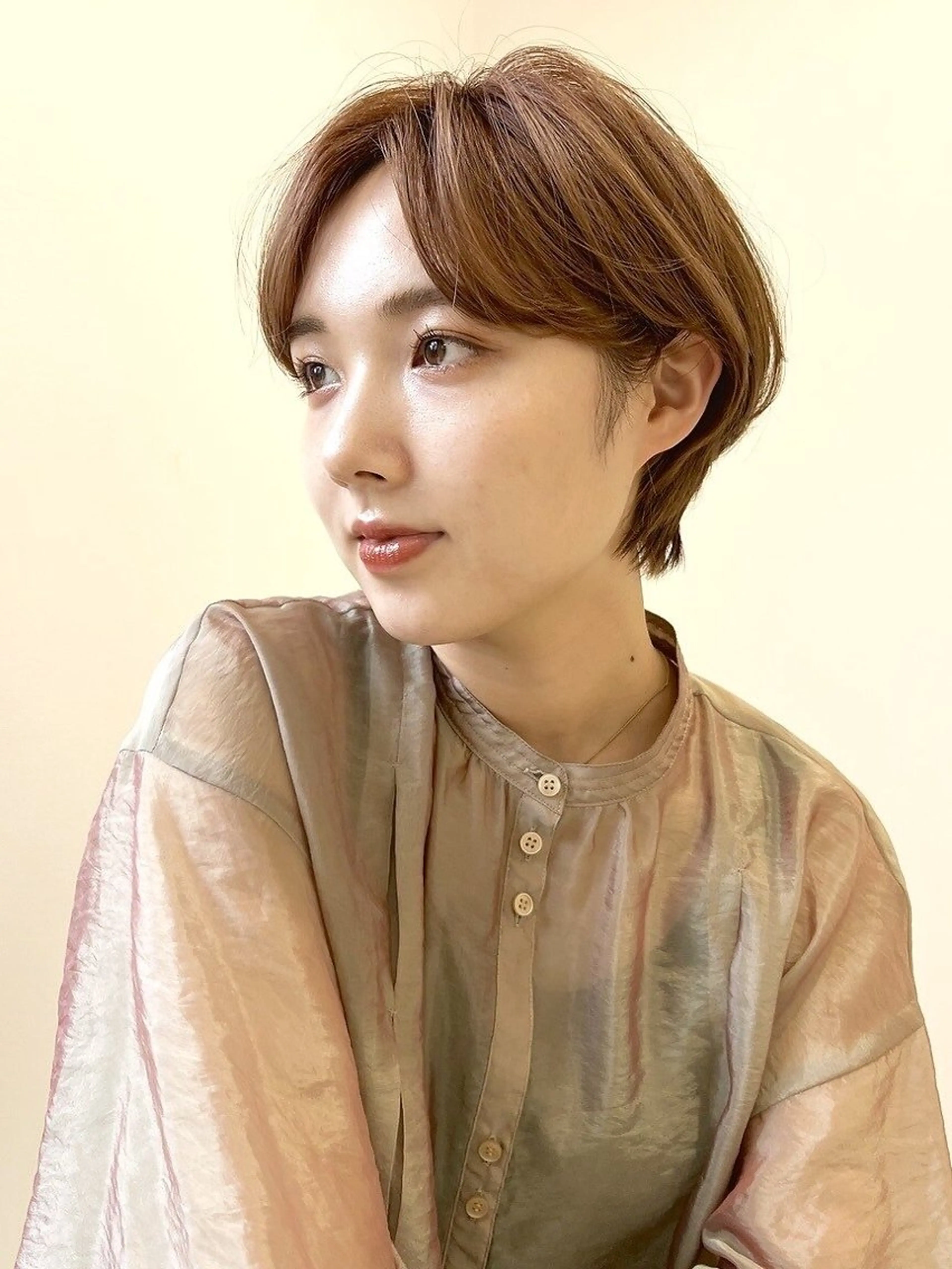 【🧡髪に栄養補給🧡】カット＋高発色カラー✨＋フローディア髪質改善トリートメント🤎の写真