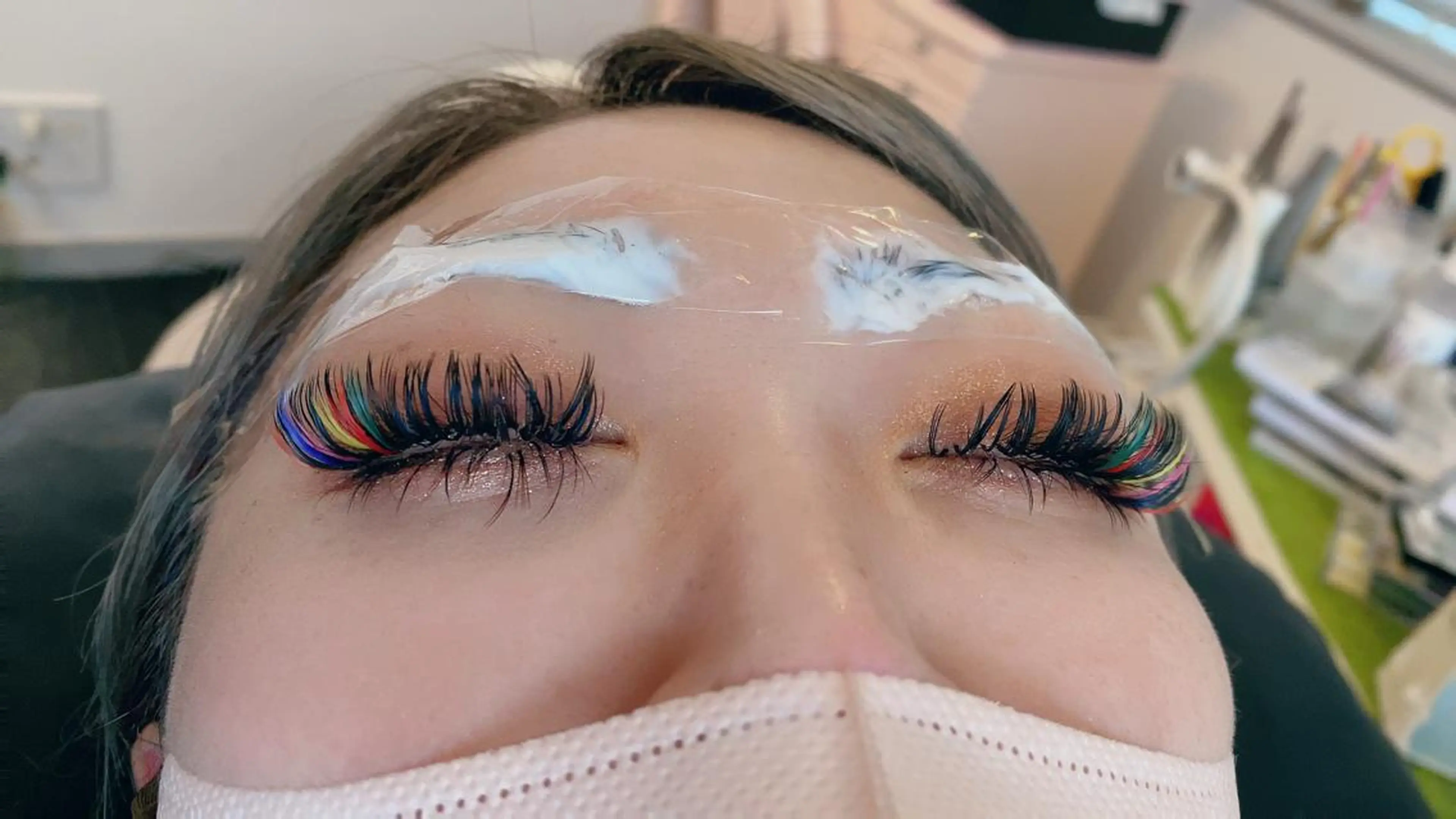 カラー パーマ ネイル マツエク・マツパ アイブロウ 眉カラー バインドロック カラーマツエク アートネイル 神山 ビューティー・アイのマツエク・マツパデザイン