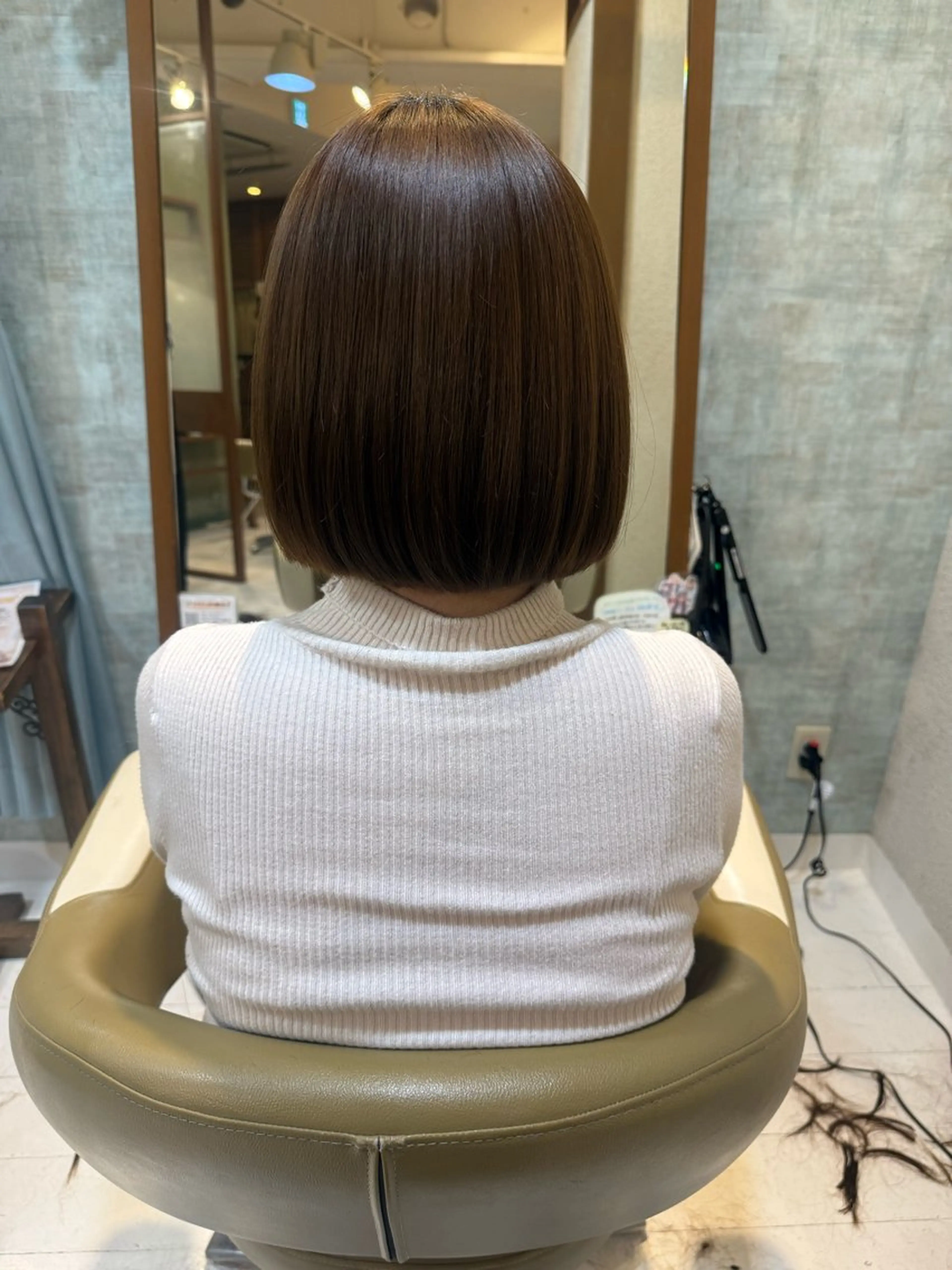 ショート ボブ 段 未佑のヘアスタイル