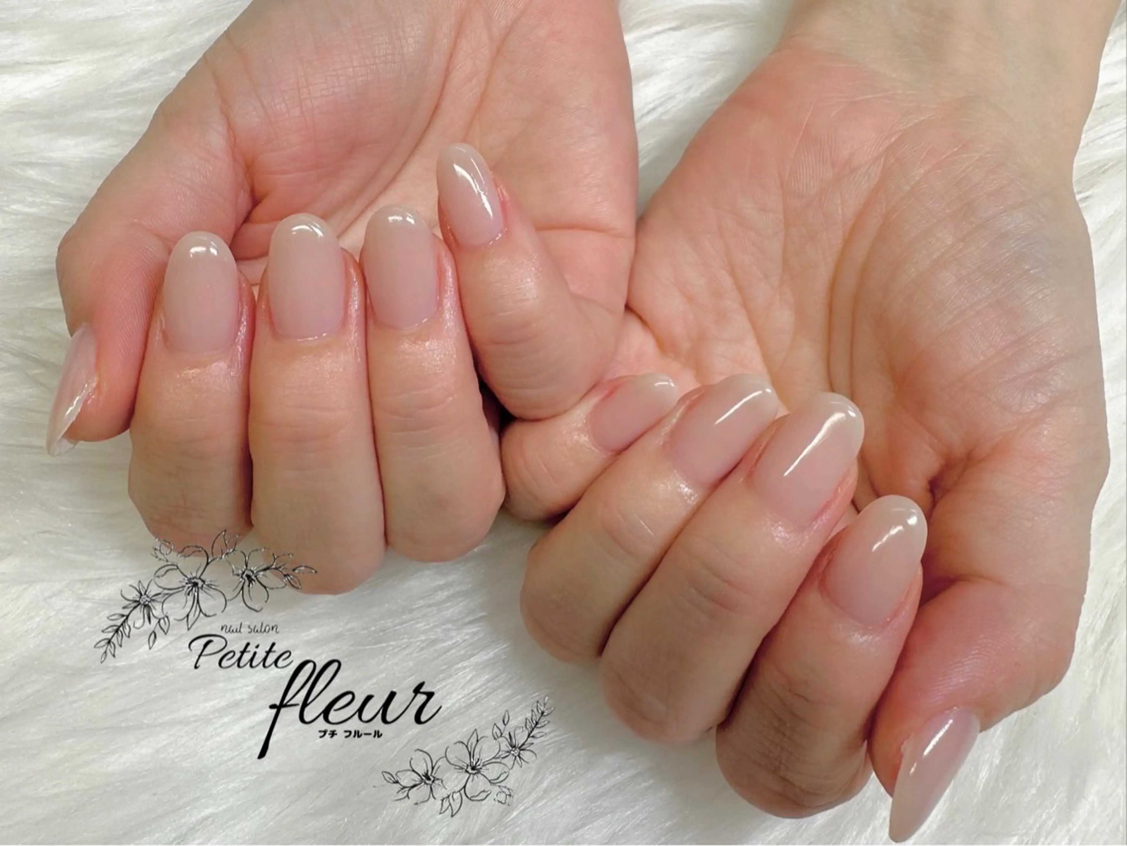 ネイル ワンカラーネイル ❁⃘*。Petite fleur❁⃘*りさのネイルデザイン