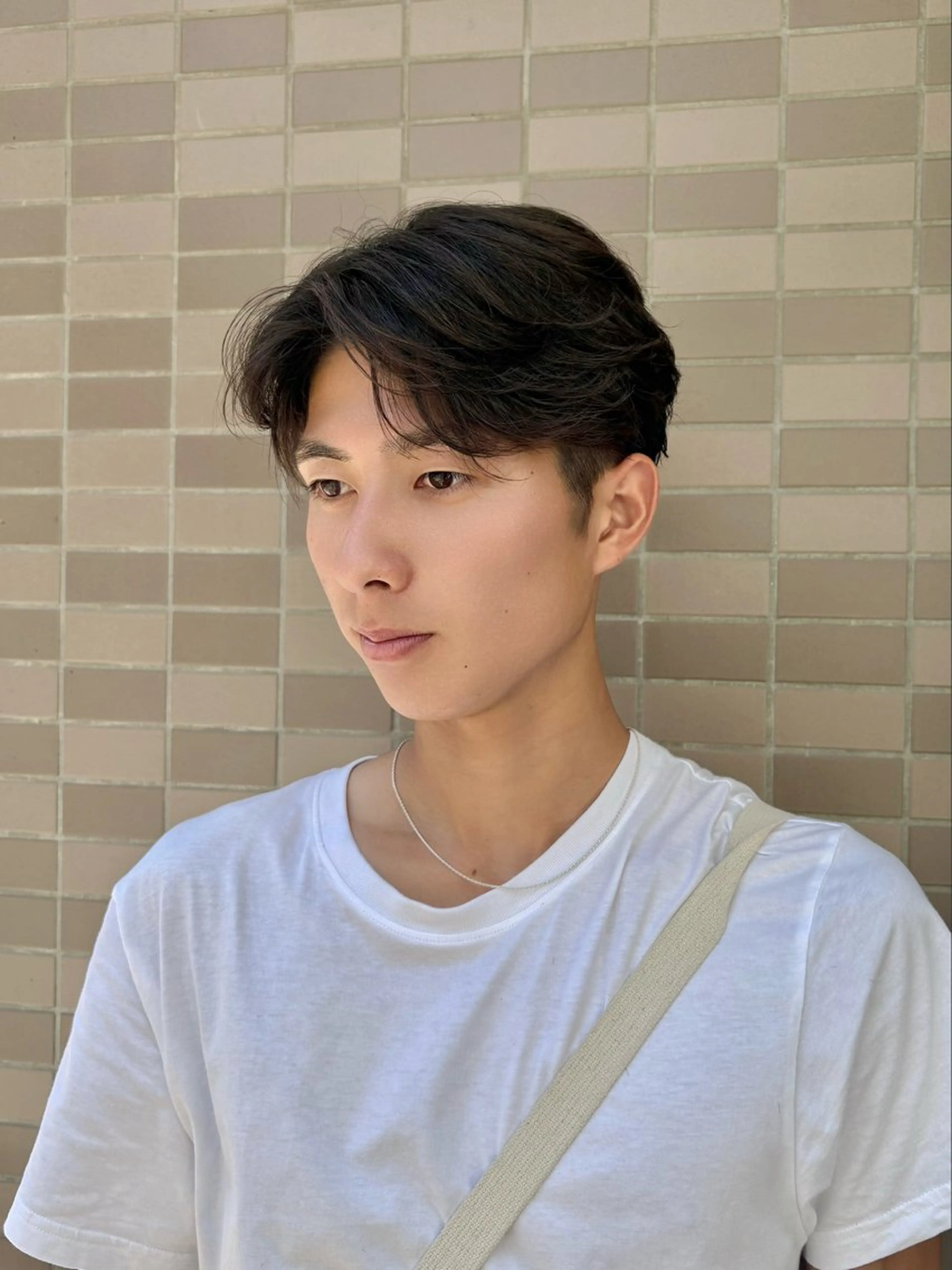 ショート メンズ ショートヘア カット パーマ 直毛救済パーマ/神奈 川/生田/木村のヘアスタイル