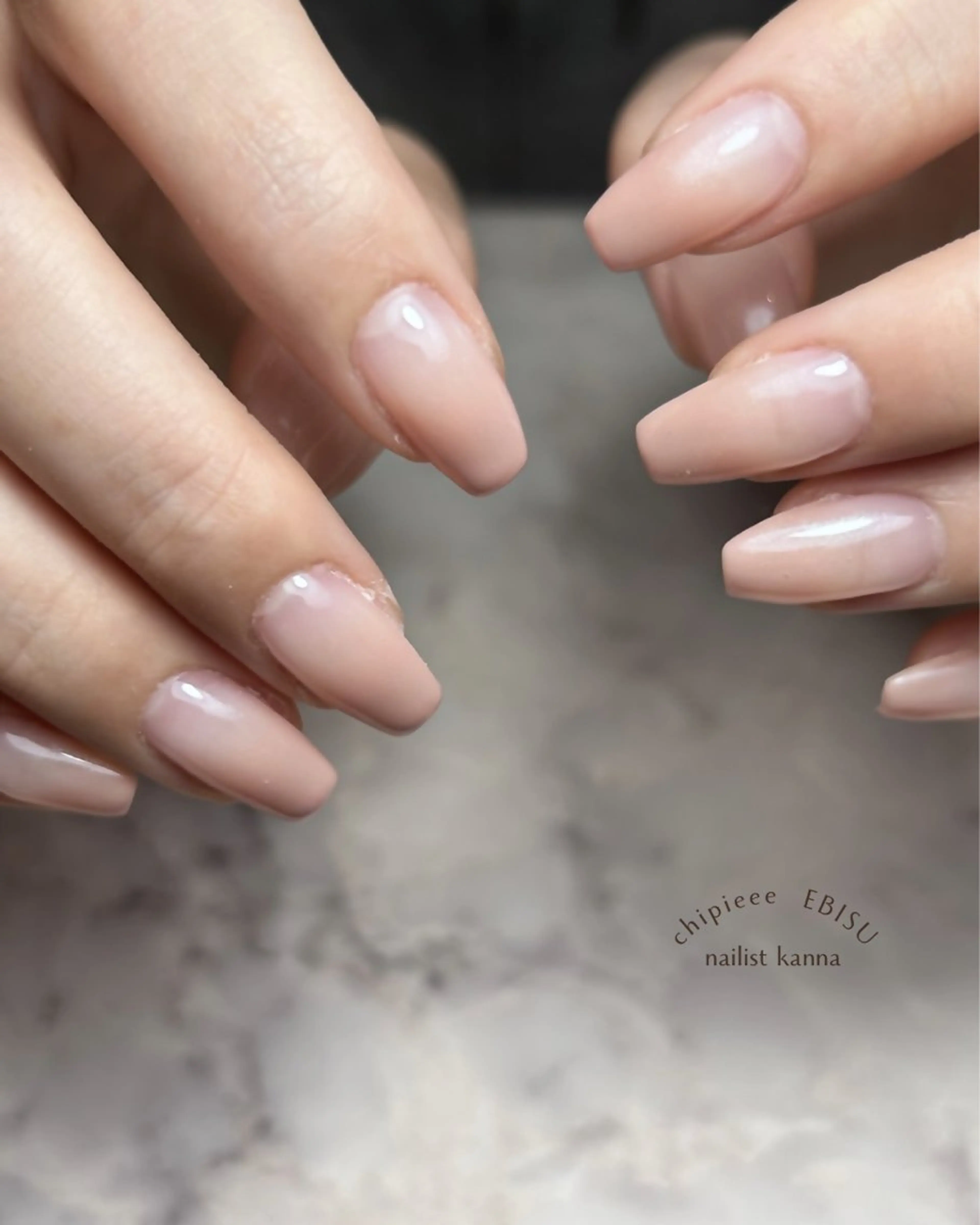 ネイル ハンドネイル フットネイル chipieee EBISUkannaのネイルデザイン