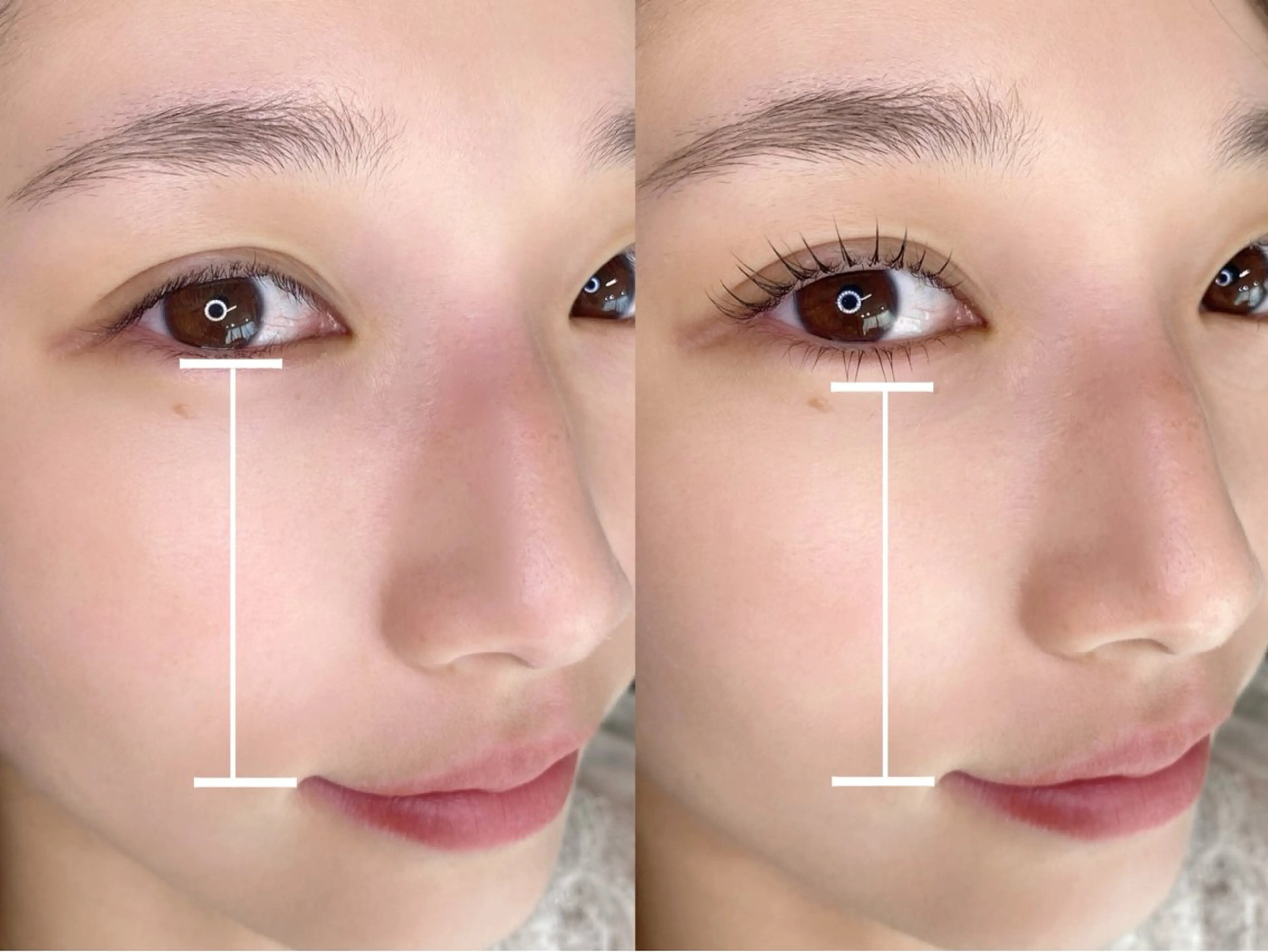 🧚♀️中顔面短縮効果✨✨上下まつげパーマ♡(上パリジェンヌに変更可)の写真