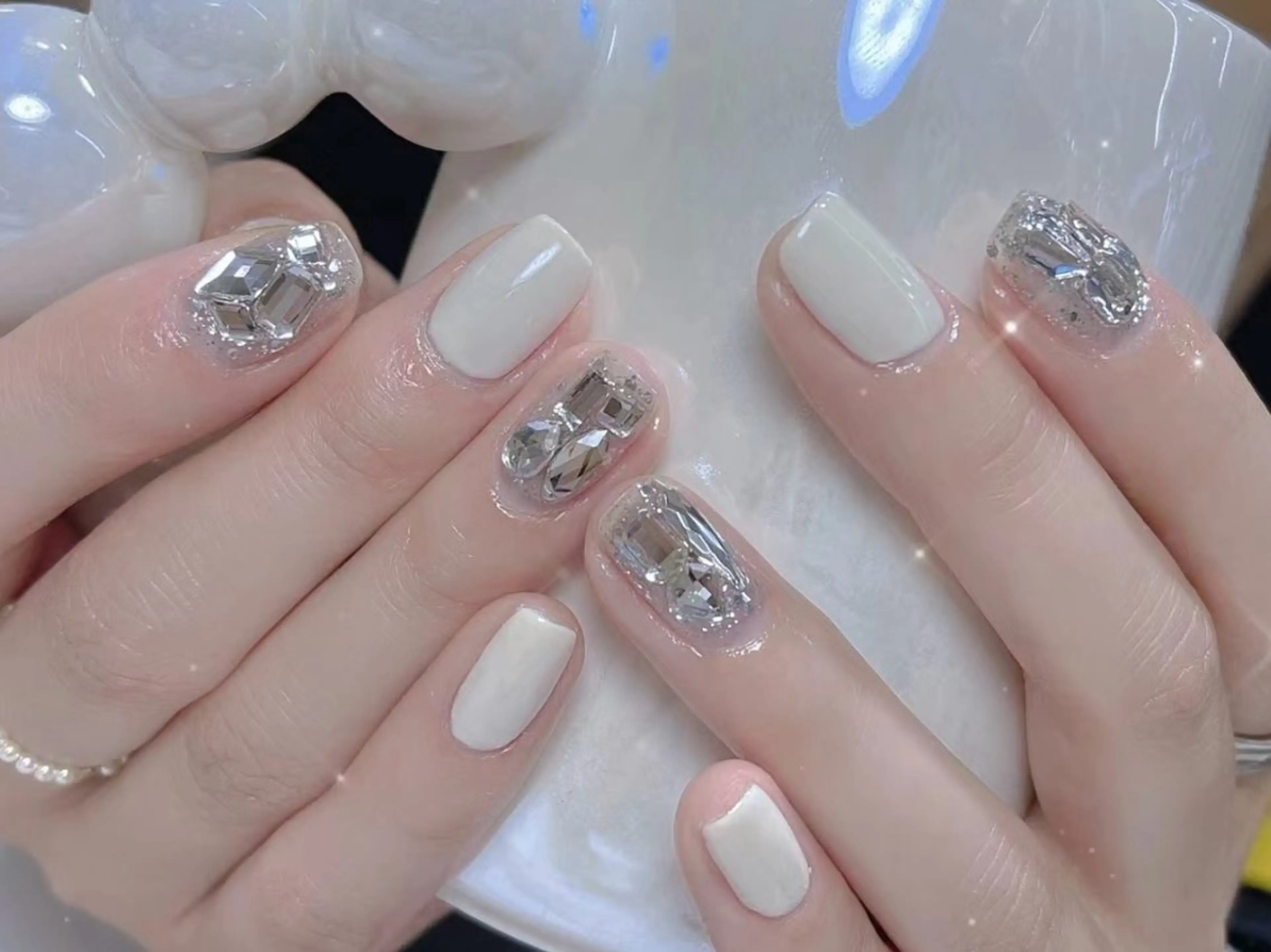 ネイル ハンドネイル Venus nail チップ長さだし専門店のネイルデザイン