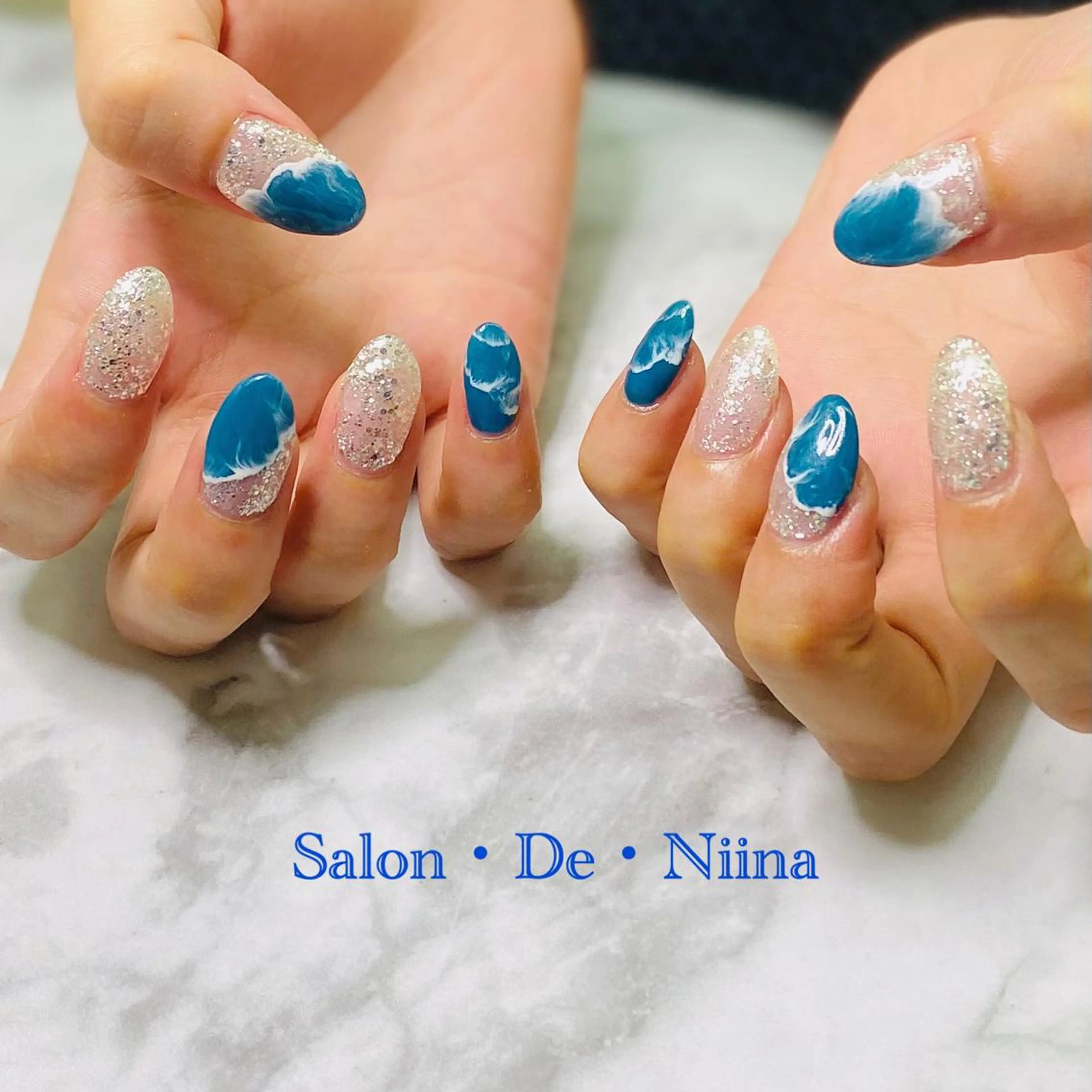 ネイル ボディビルダーSal on.DeNiinaのネイルデザイン