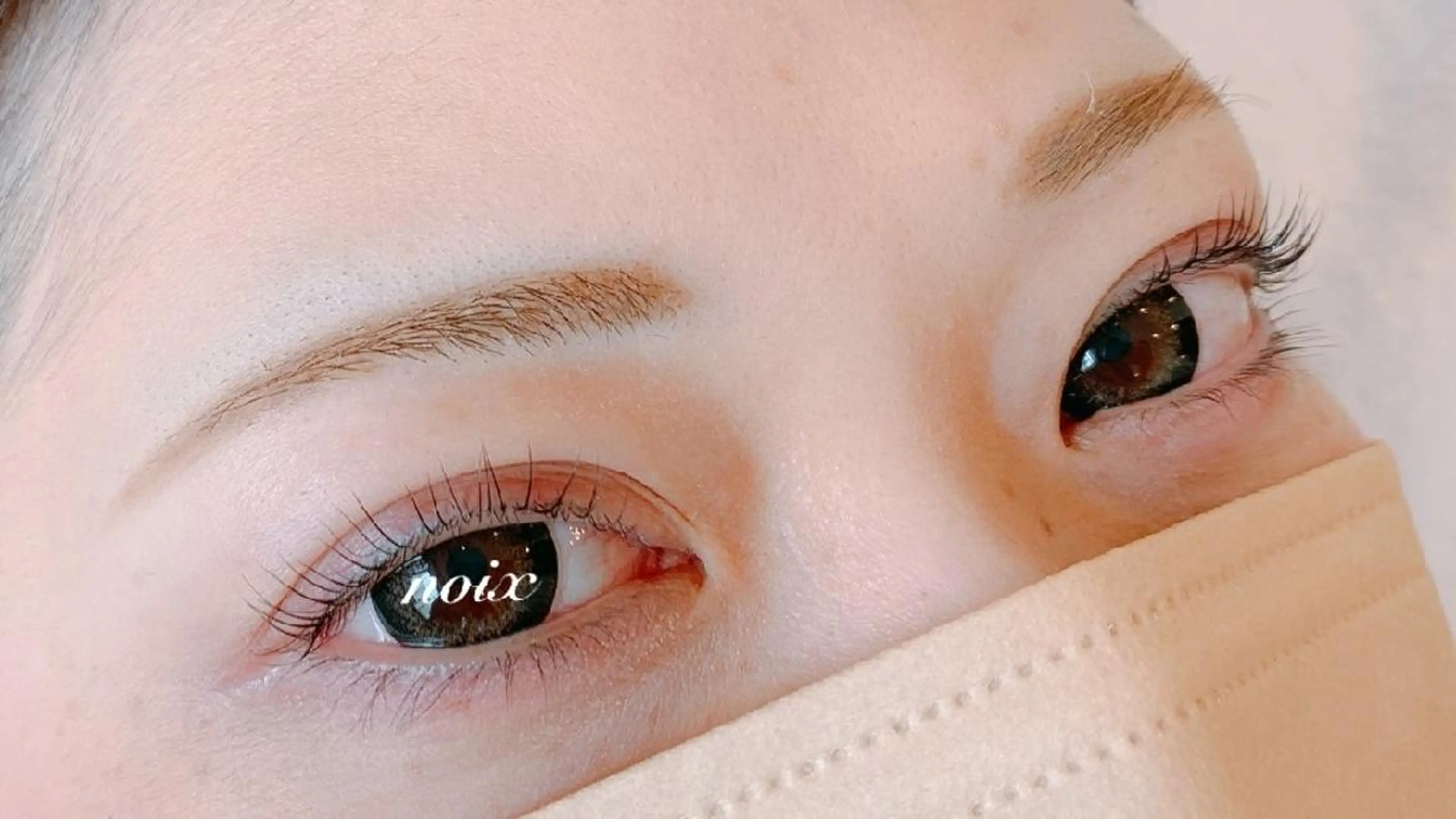 🌈Special Coupon【ご新規様限定🌟】🧡美まつげデザインパーマ【上のみ】🧡トリートメント仕上げ👀✨の写真