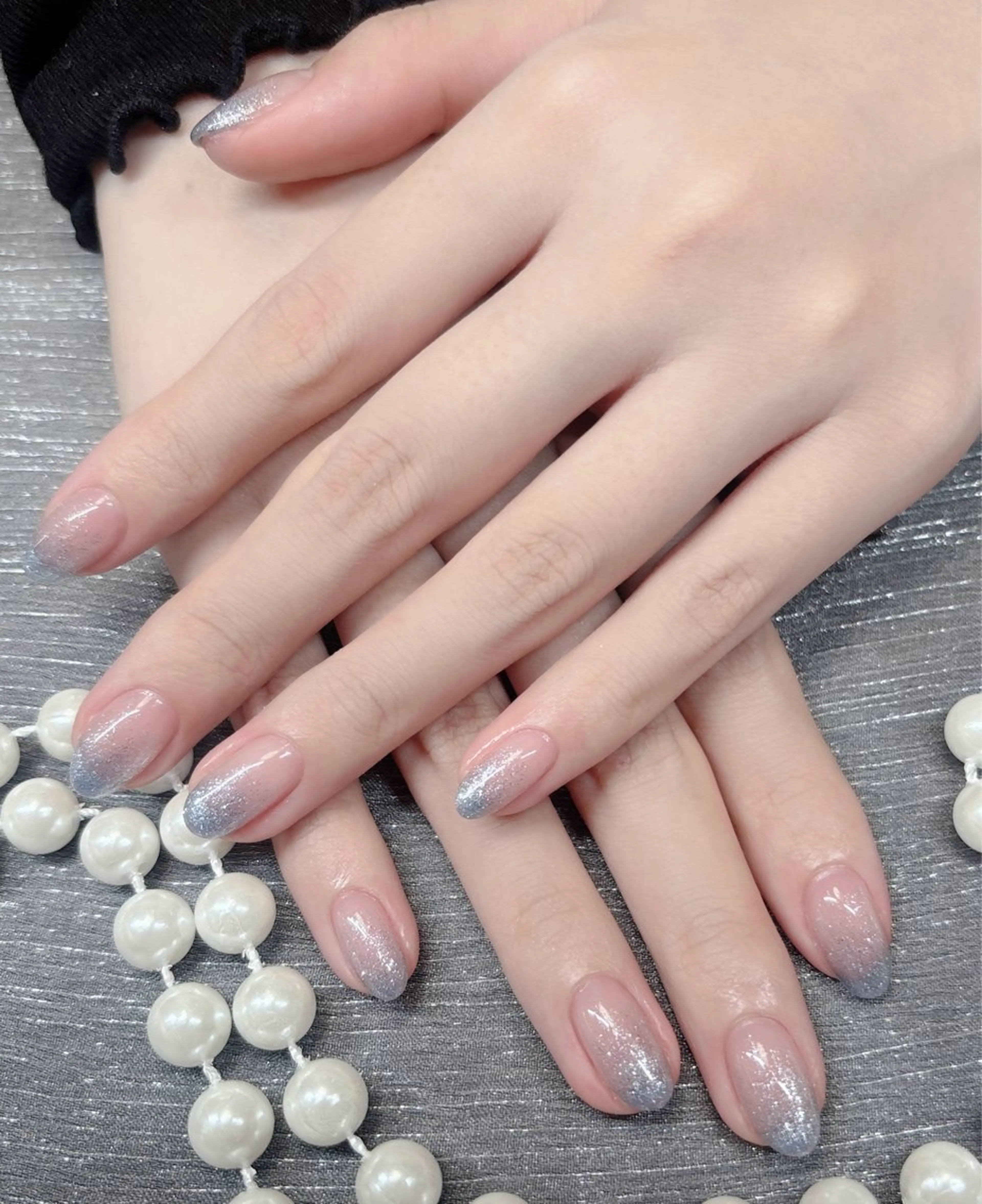 [Hand] ラメグラデーション 900色からお好きな色を選びいただけます。是非お試しください♪の写真