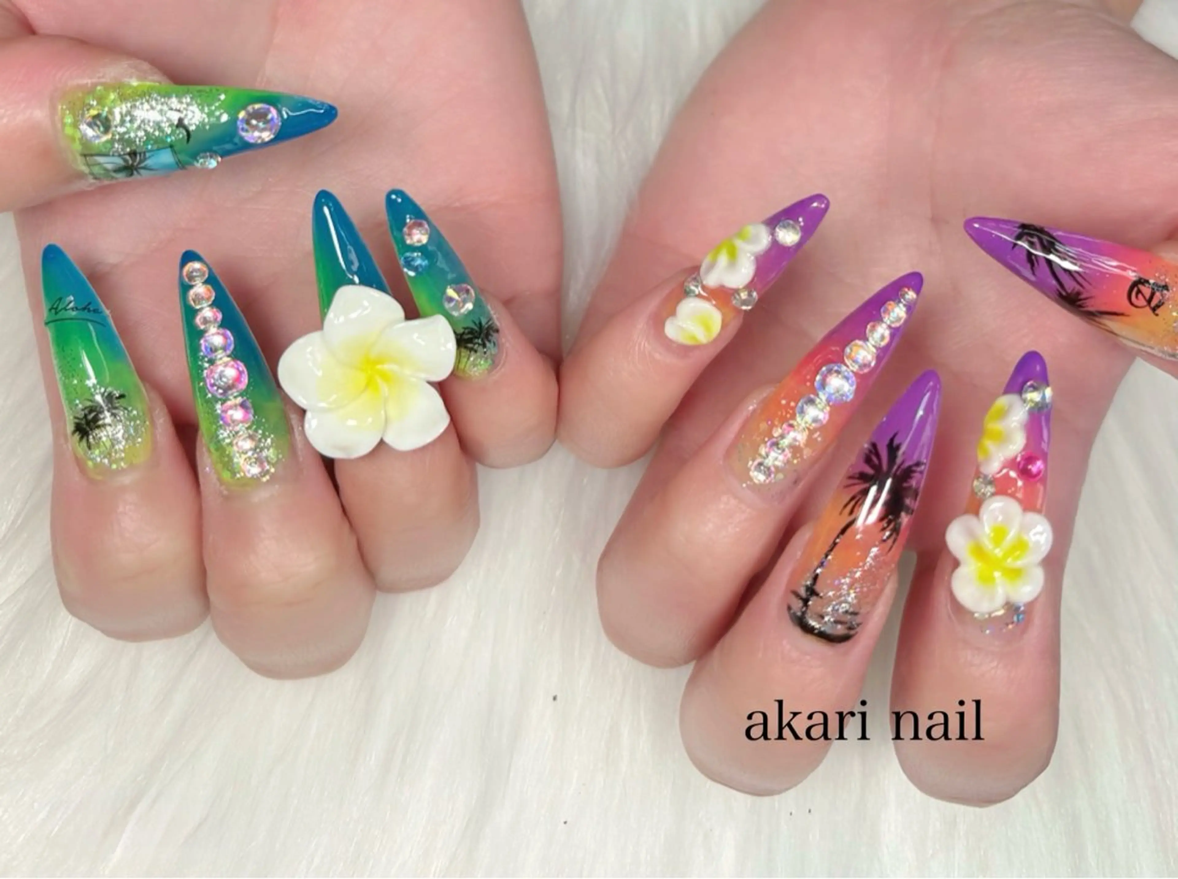 ネイル ハンドネイル AKARI nail💅のネイルデザイン