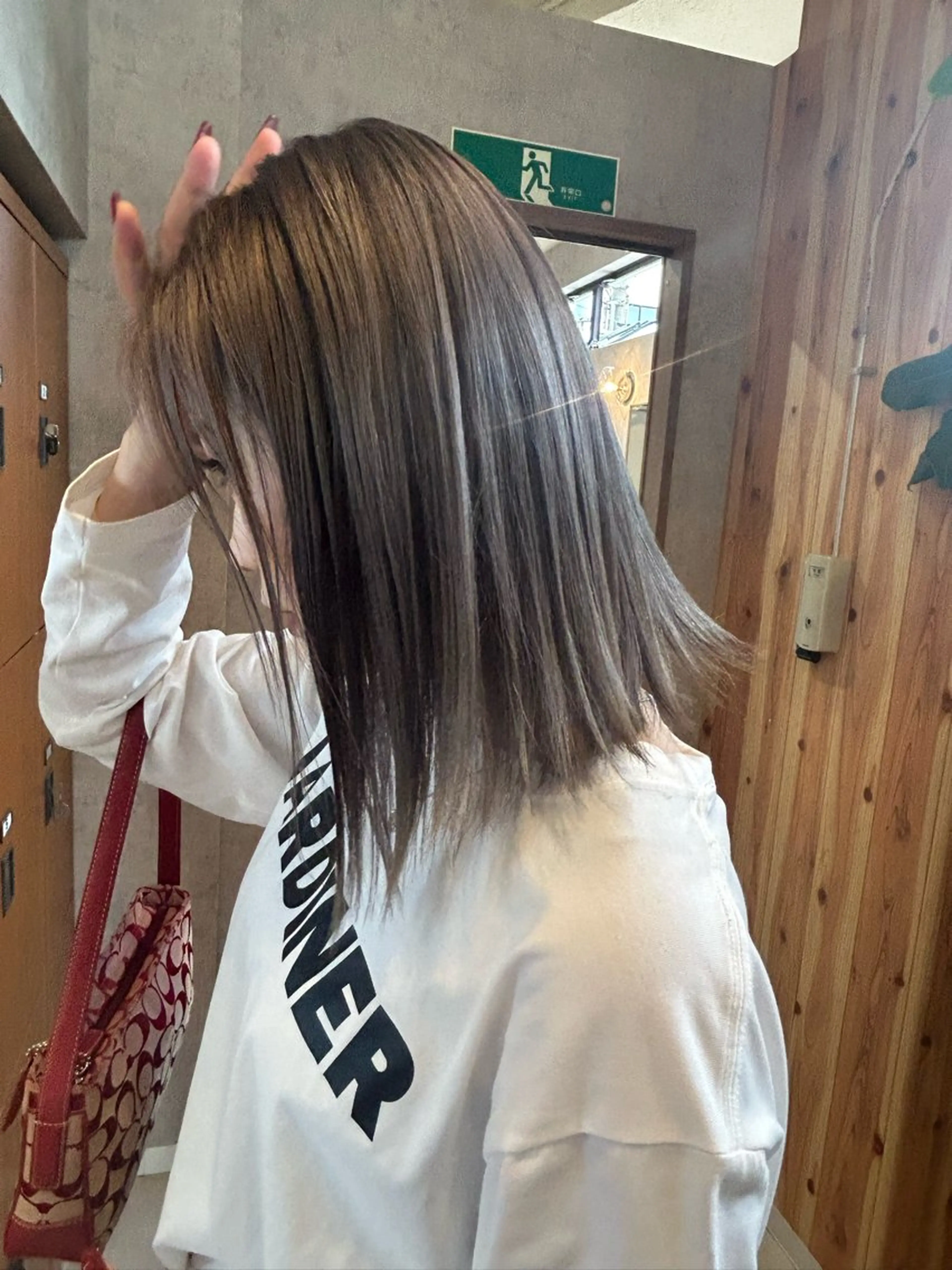 ミディアム カット ヘアカラー ショートカット/ボブ 水田のヘアスタイル