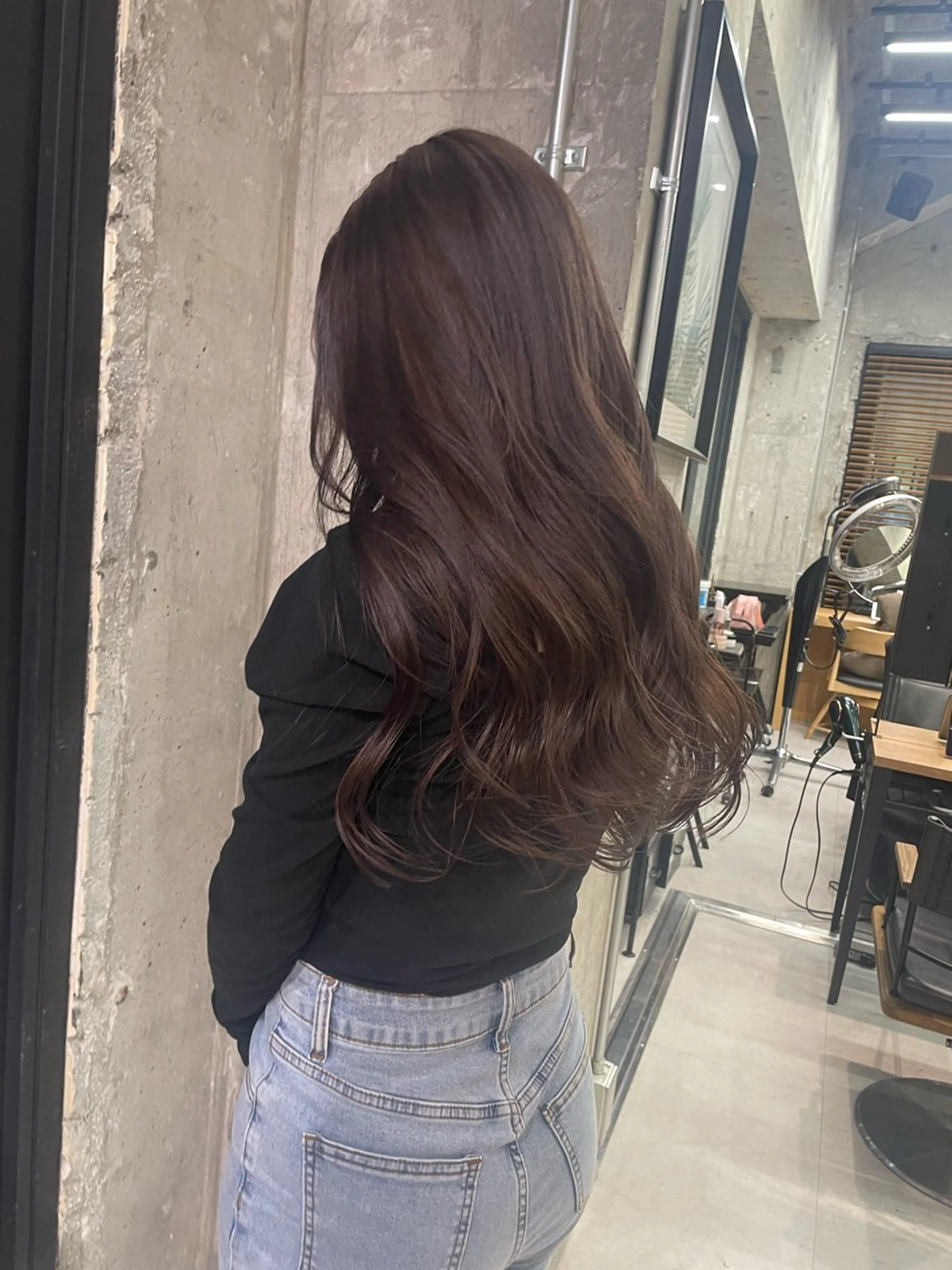 ロング 🦋MAHO🦋 デザインカラーのヘアスタイル