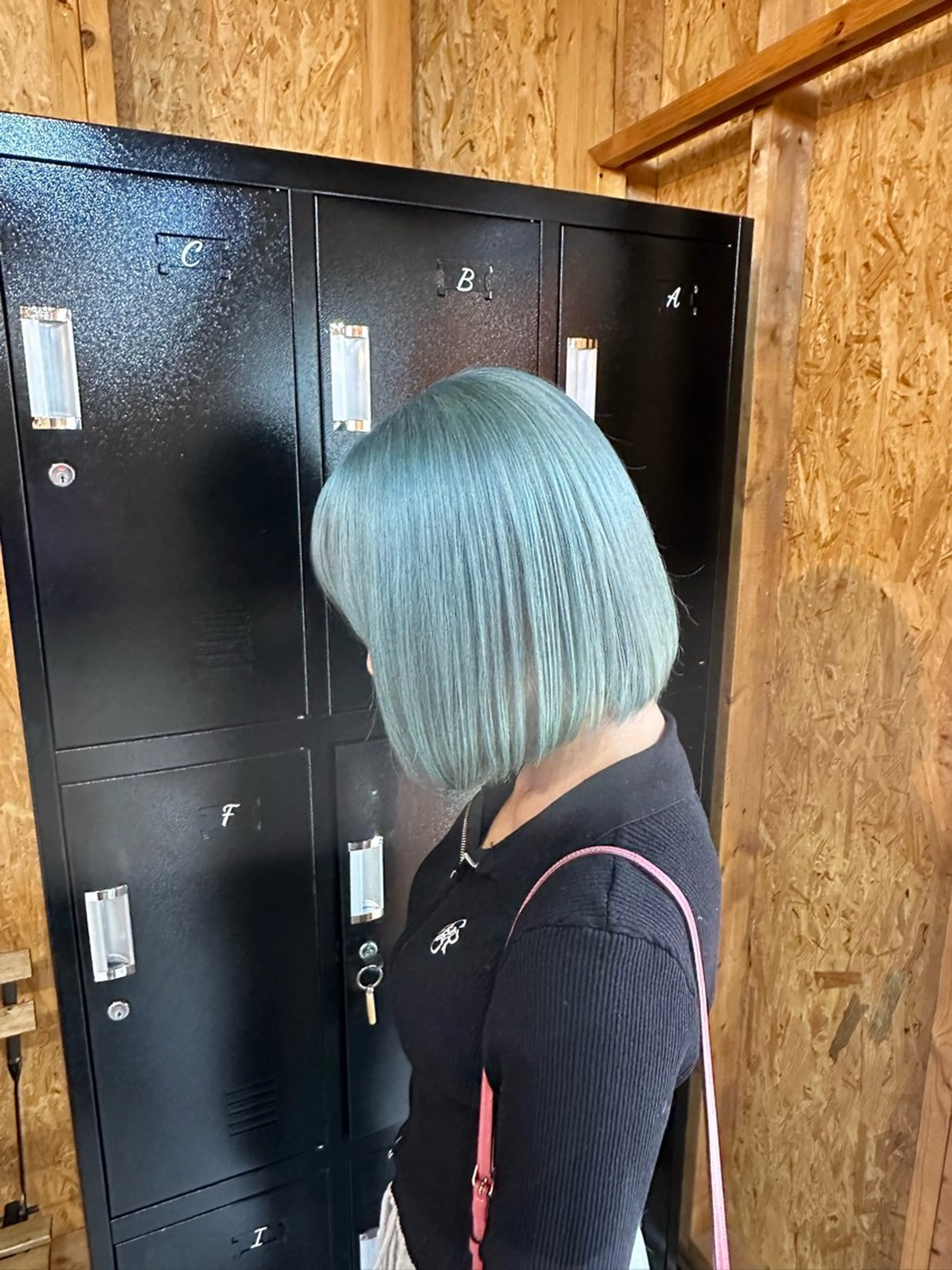 ミディアム カット ヘアカラー ブリーチ屋さん🍀 ブリーチ矯正・あずみのヘアスタイル