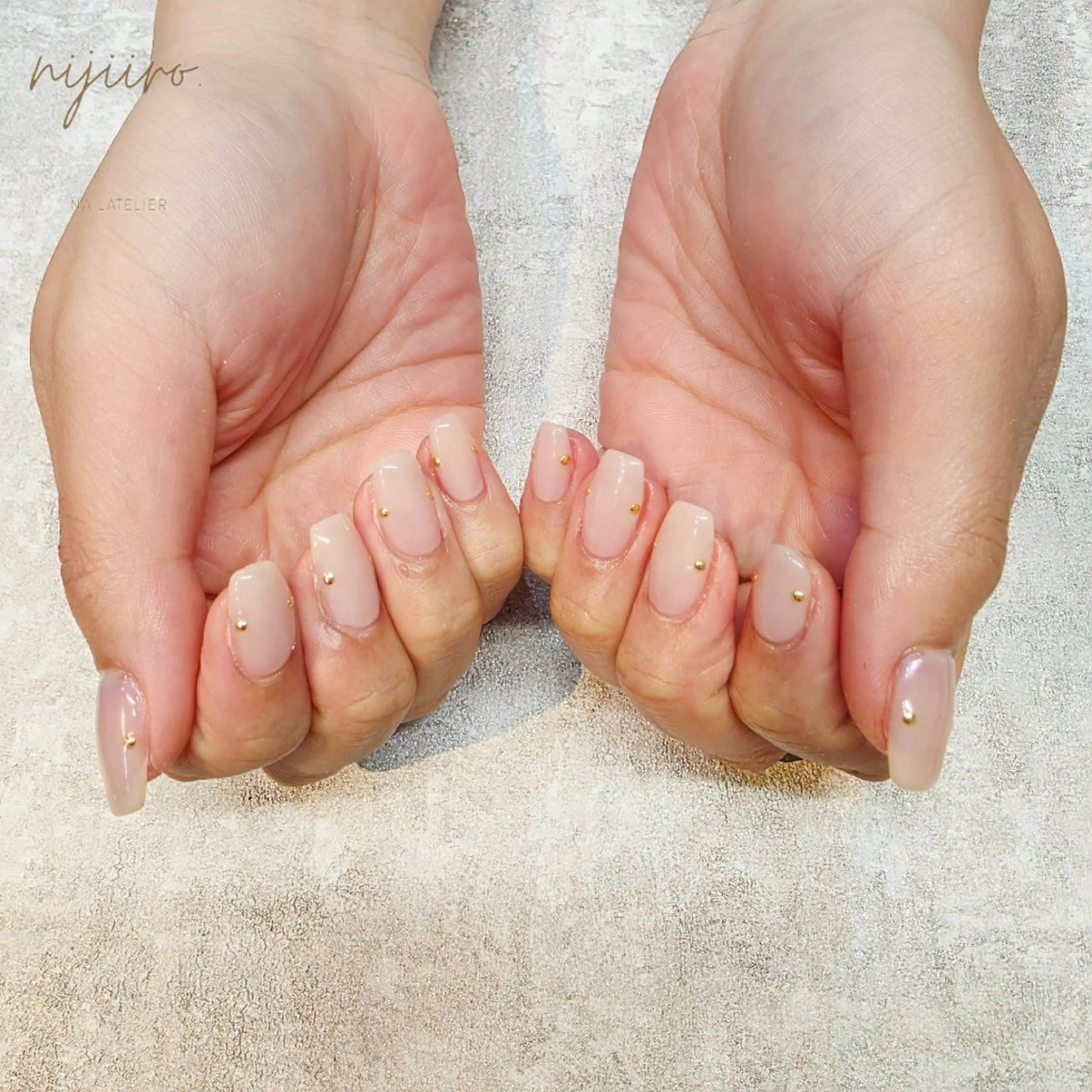 ネイル ハンドネイル nailatelier nijiiro.所属・nijiiro🌈 サトウのネイルデザイン