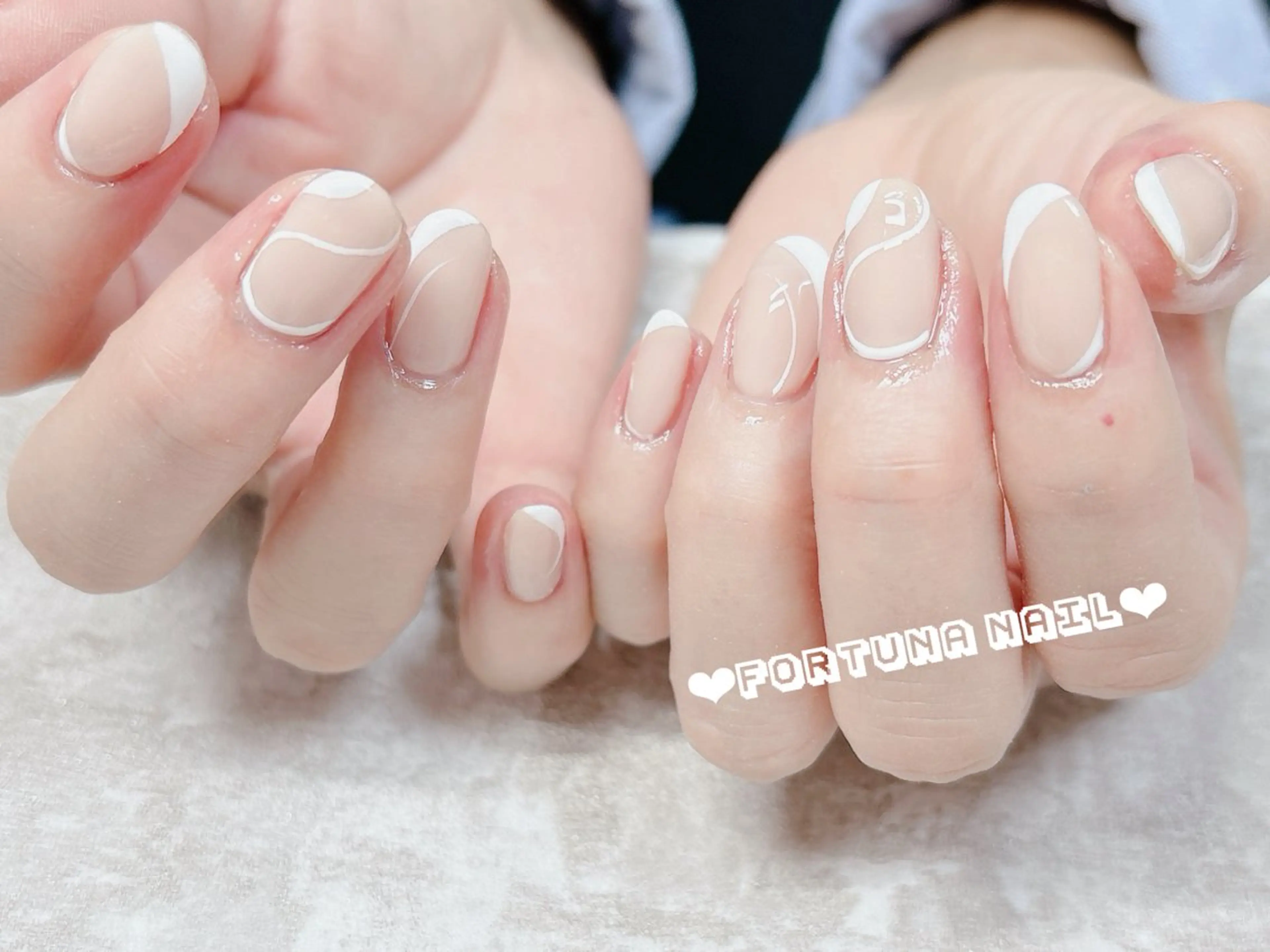 ネイル ハンドネイル Nail •Head スパFortunaのネイルデザイン