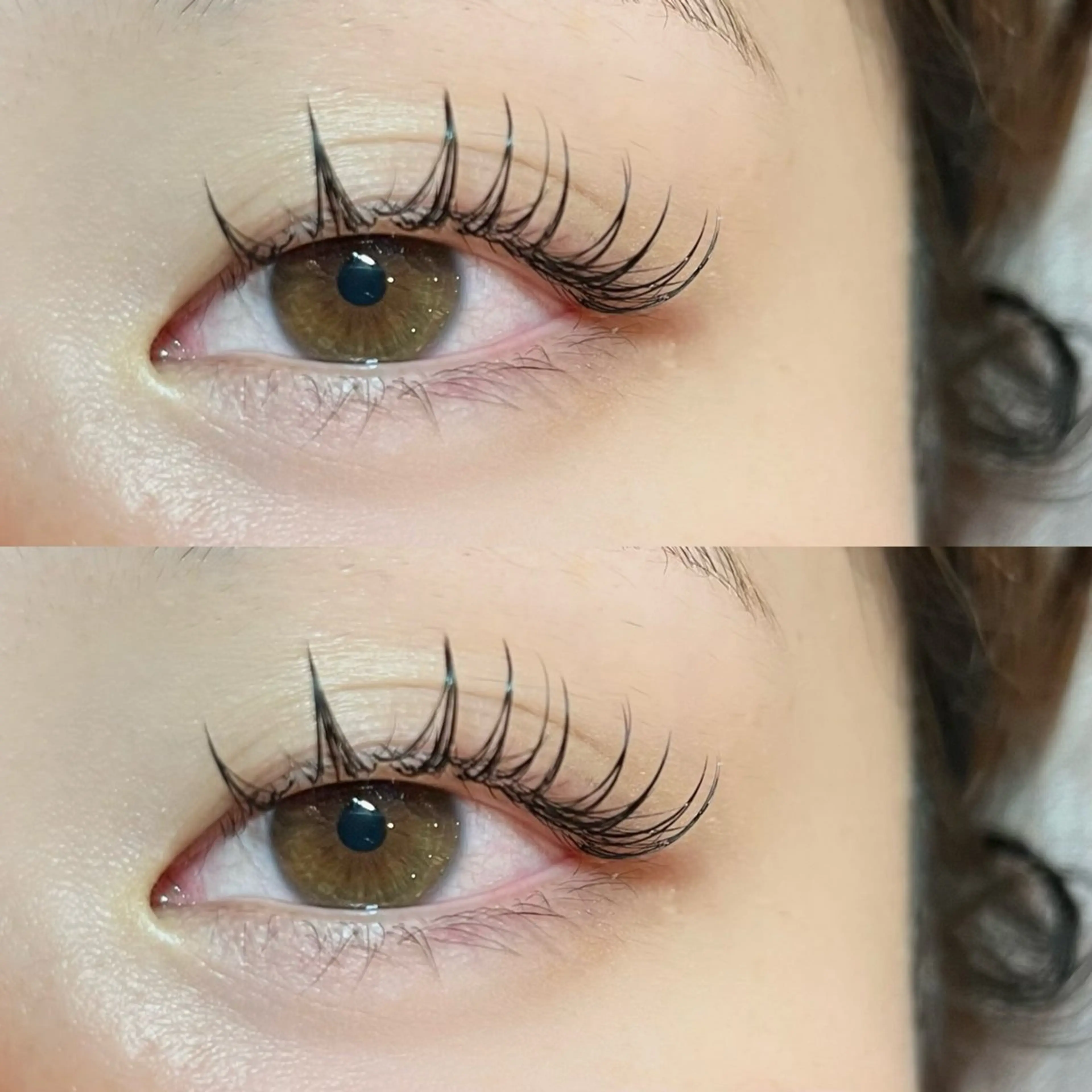 マツエク・マツパ 束感まつ毛 フラットラッシュ マツエク suzu 🐰⸝꙳.‎˖のマツエク・マツパデザイン