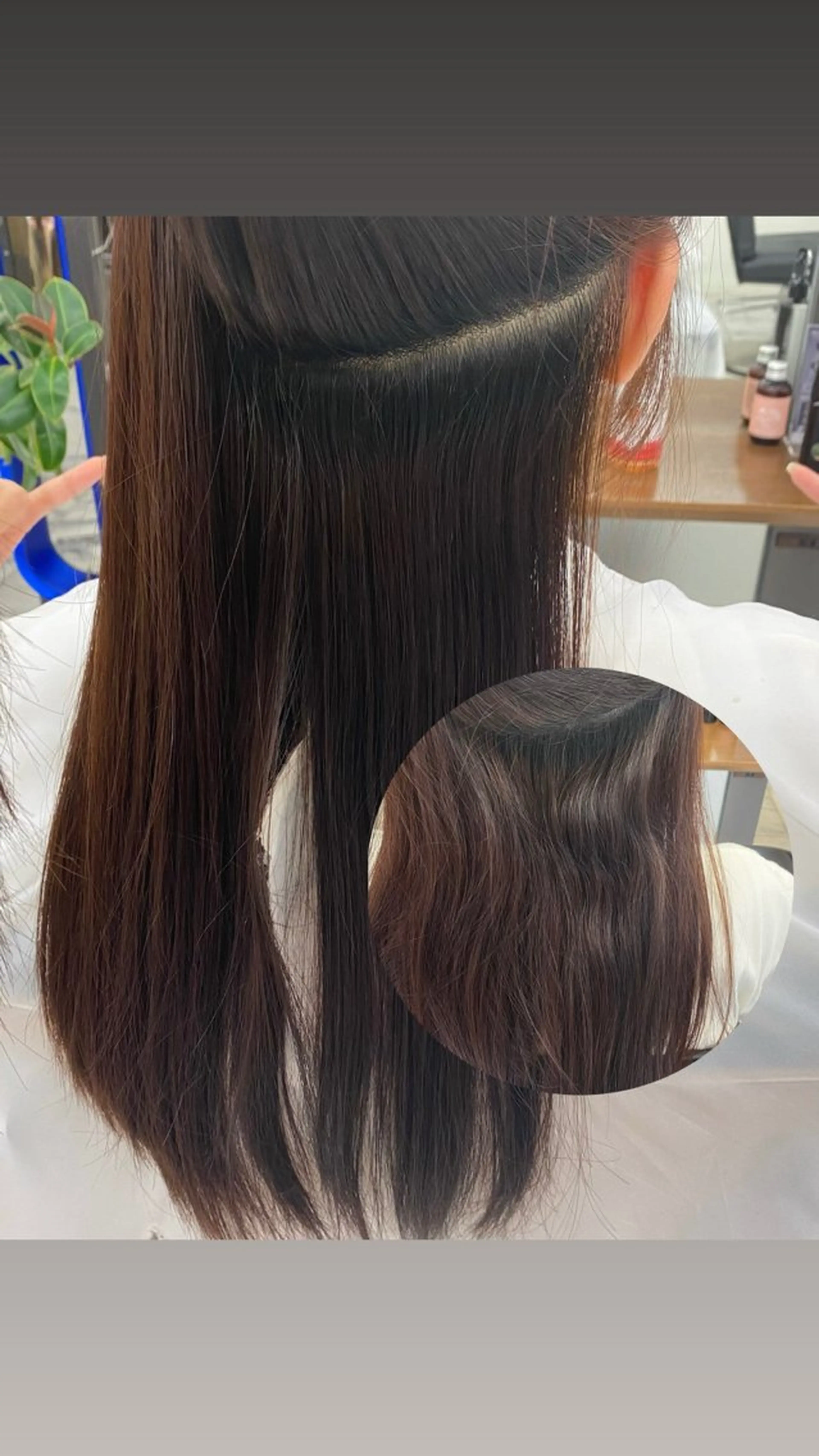 ロング パーマ くせ毛 ストレートパーマ 美髪矯正🍀 似合わせカット渡邊のヘアスタイル