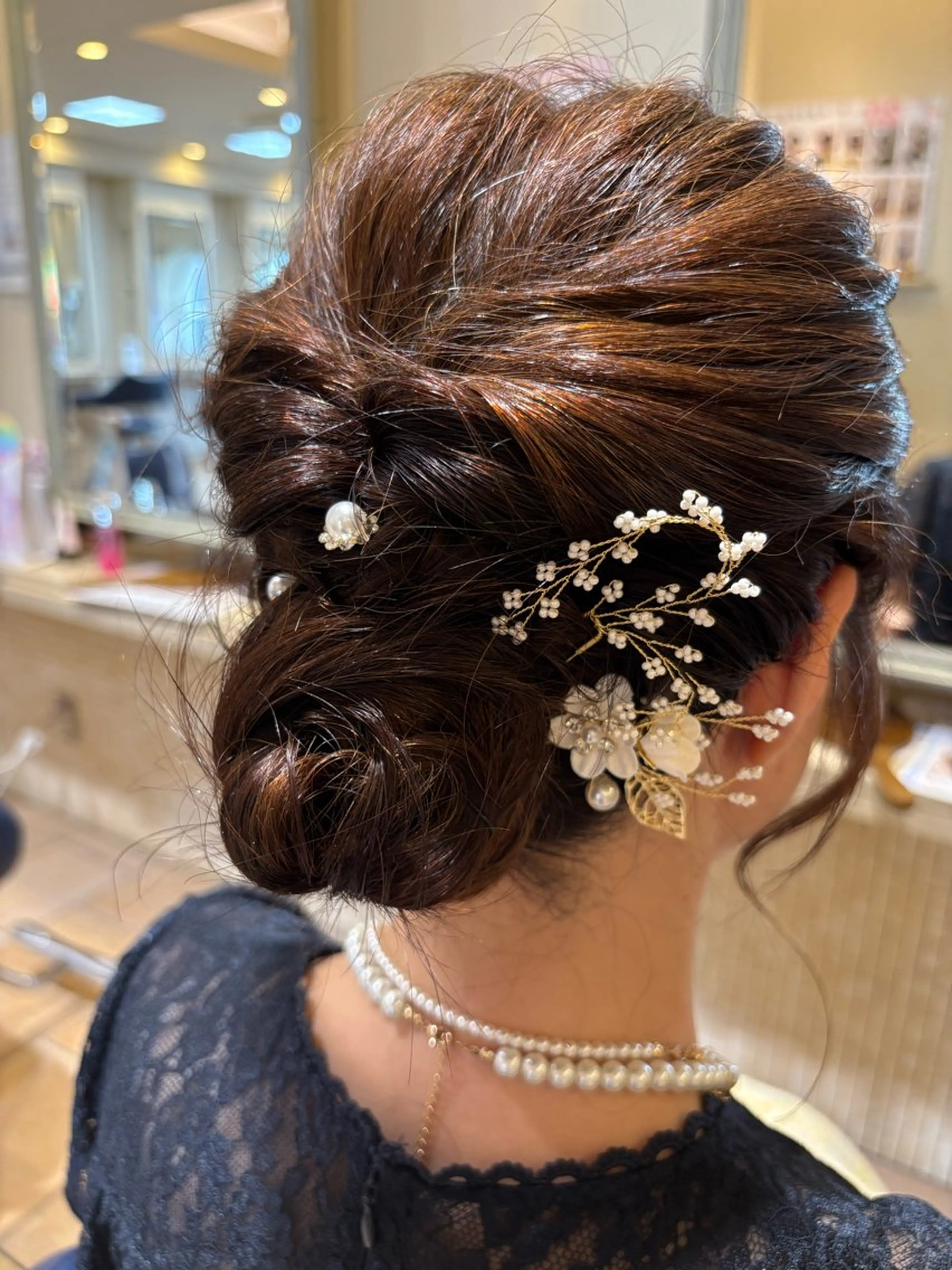 セミロング ヘアセット 藤本 早耶のヘアスタイル