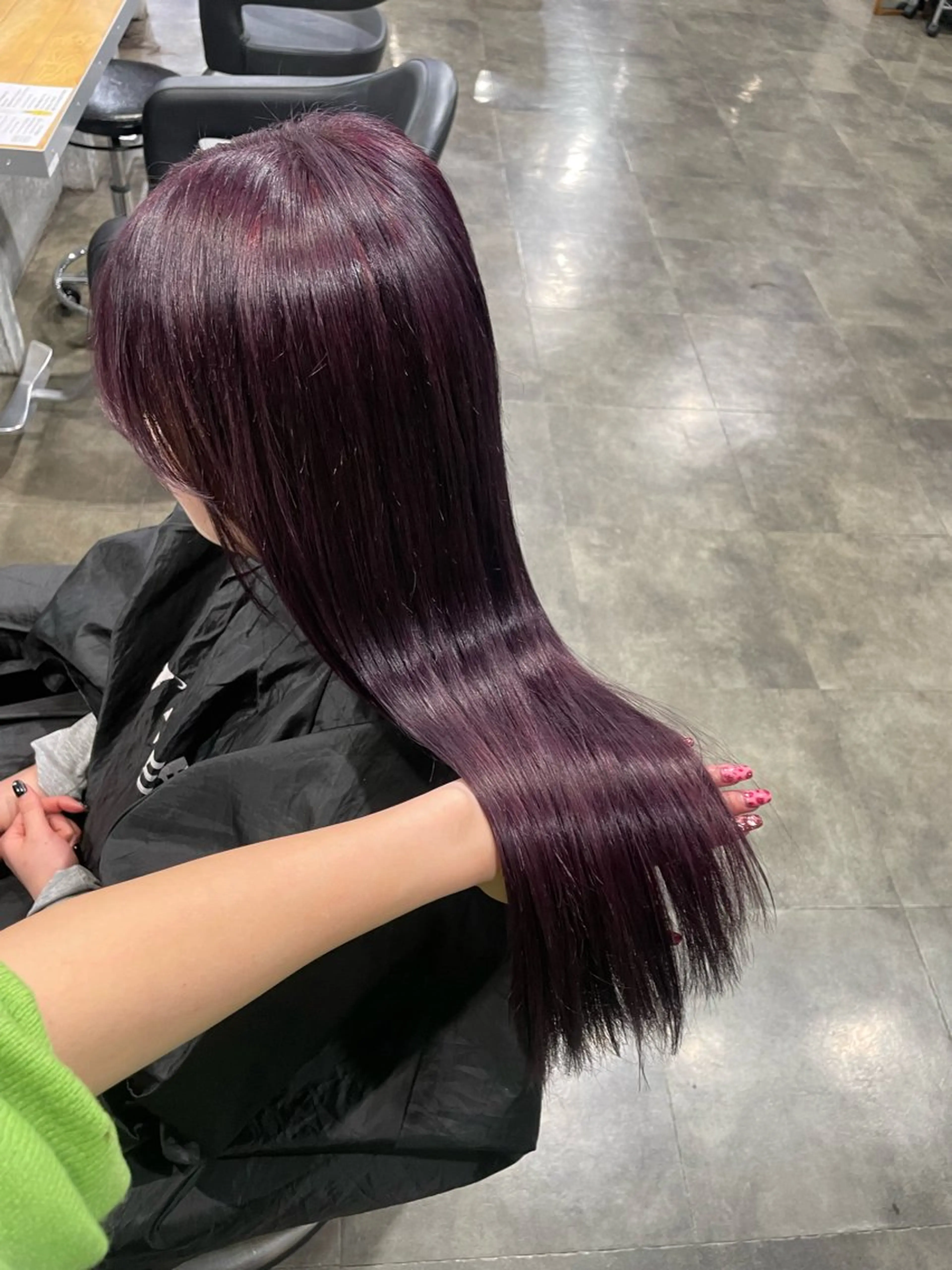 ロング カラー ハイトーン 横浜💞ミオのヘアスタイル