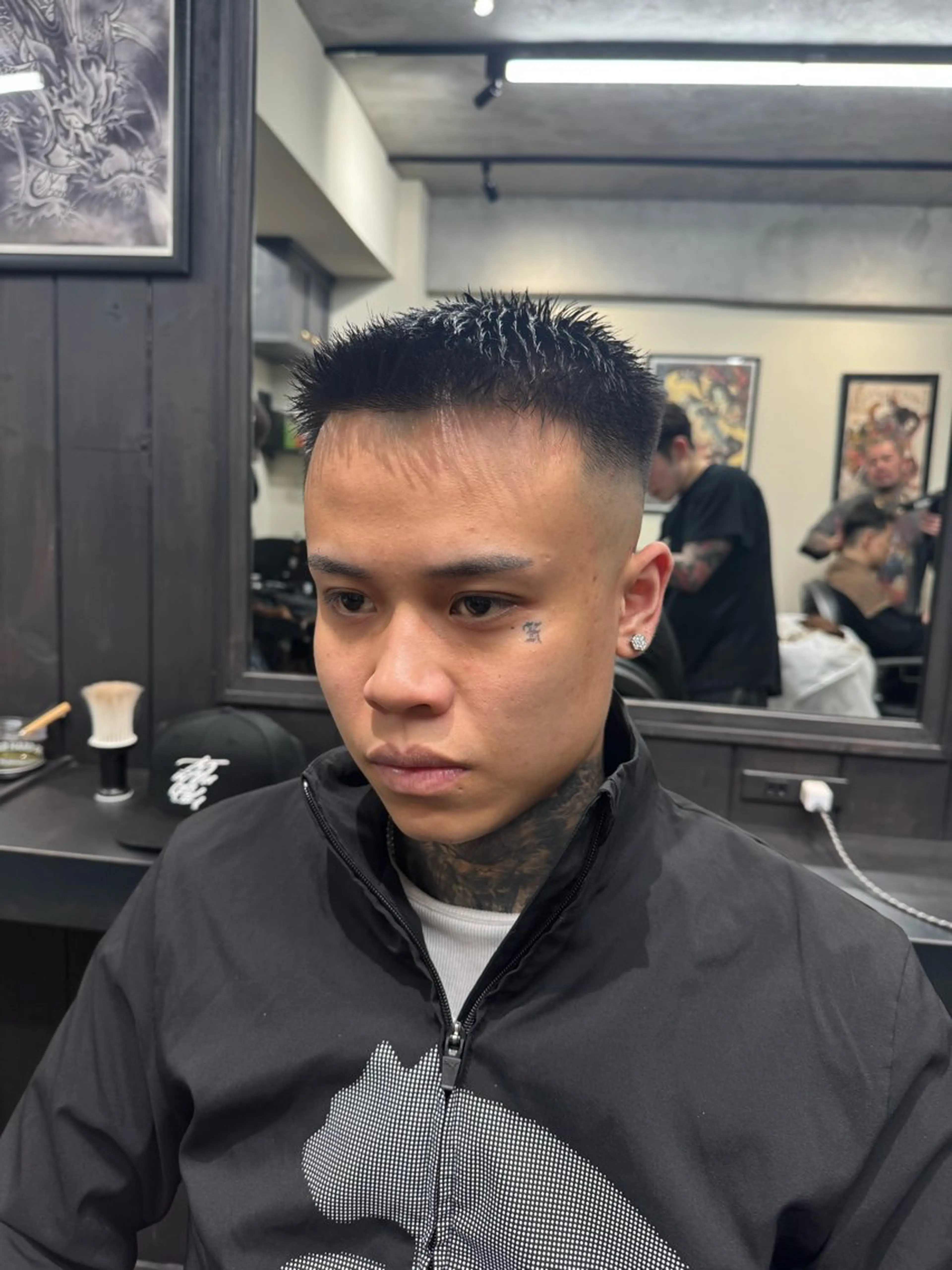 ショート メンズ カット 市川 碧斗のヘアスタイル